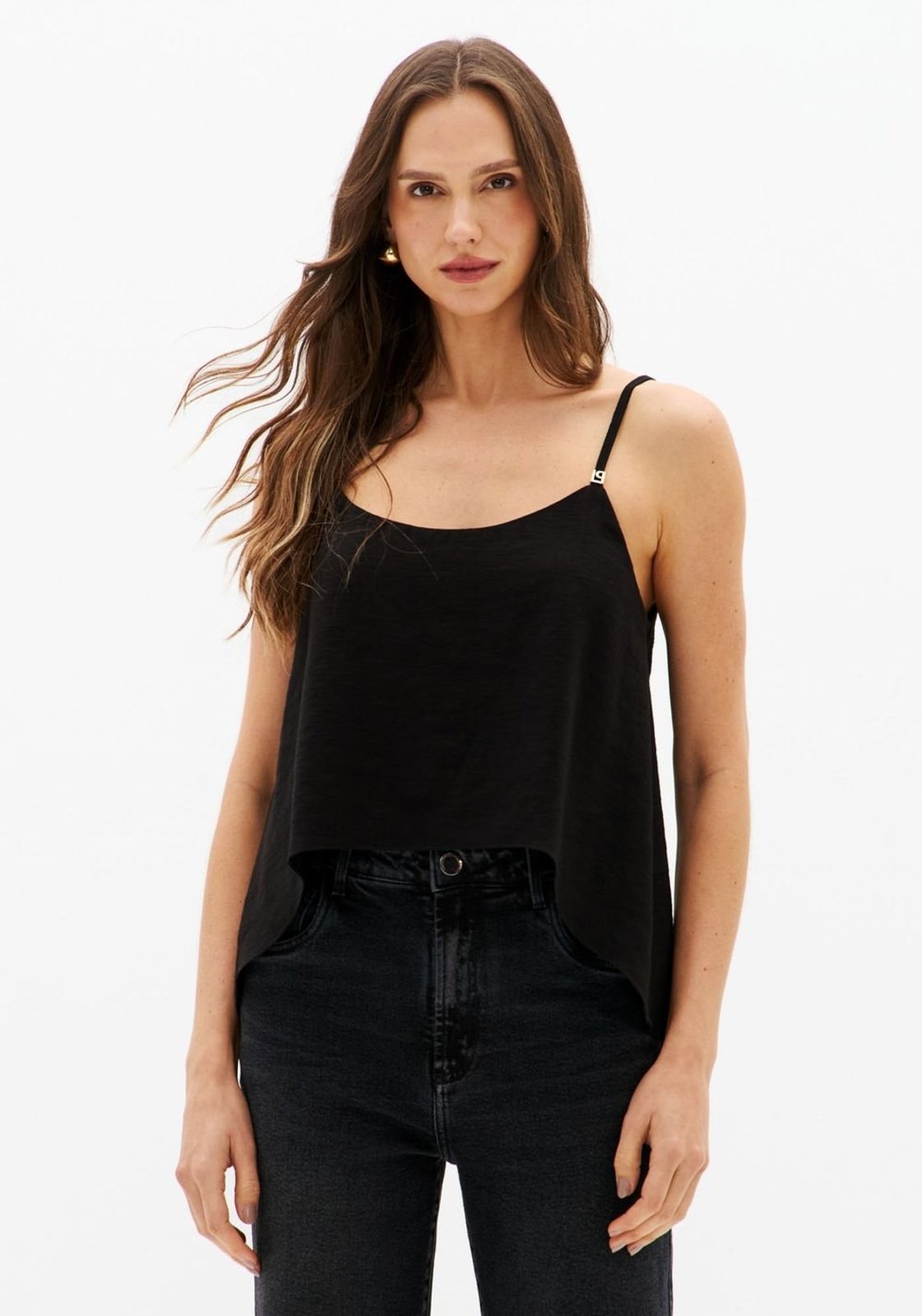 Blusa De Alça Curta Lança Perfume