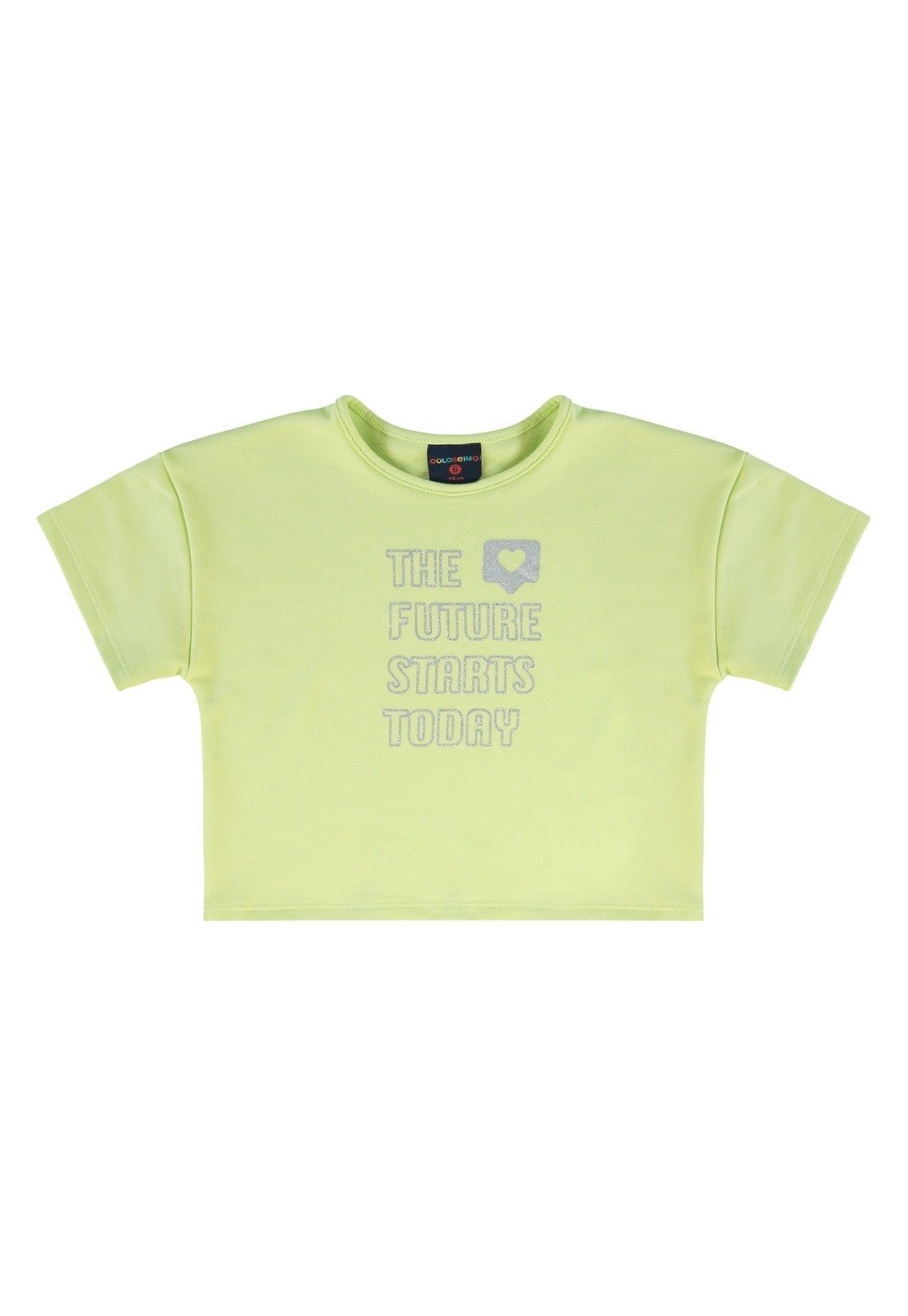 Vista 3 Infantil - Conjunto para Menina em Molecotton Guloseima verde GULOSEIMA verde