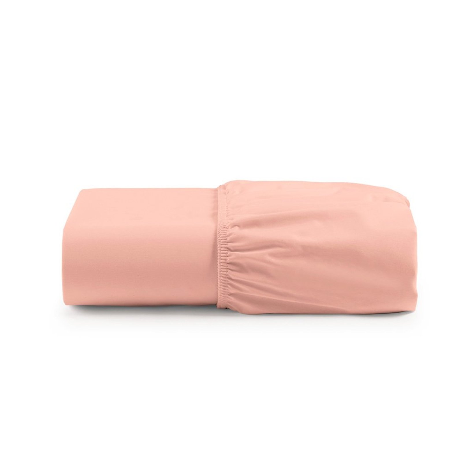Lençol Cintilante King Percal 180 Fios com Elástico - Rosa - 100% Algodão