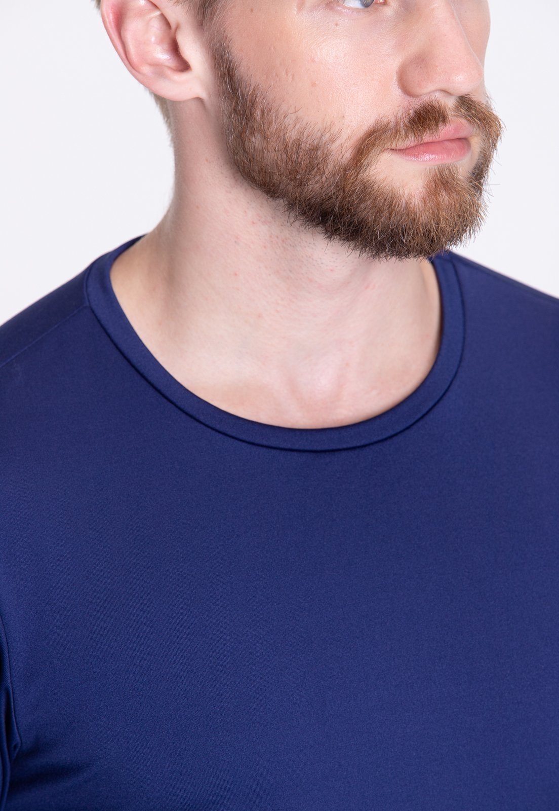 Vista 3 Infantil - Camiseta Adulto Térmico Masculina UV50+ Marinho VIDA COSTEIRA azul marinho VIDA COSTEIRA azul marinho