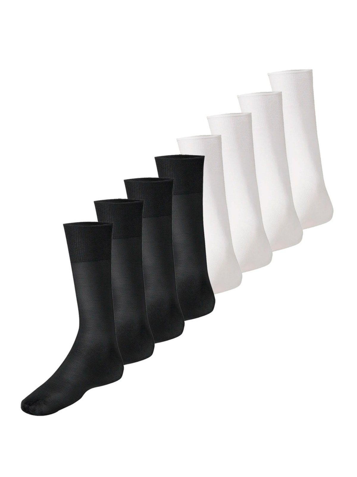 Kit com 8 Pares de Meias Social Meianyl 6002-001