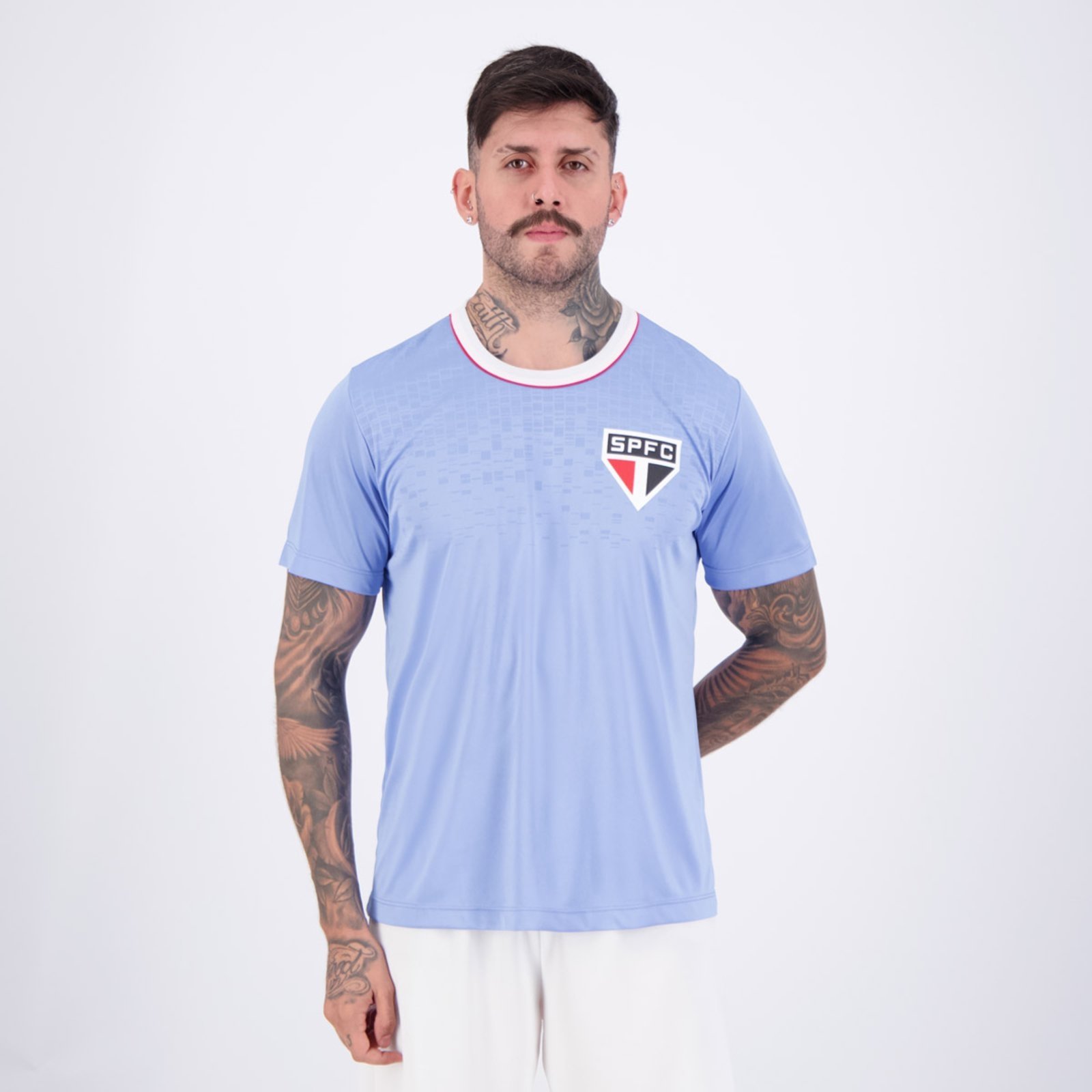 Camisa São Paulo Chocar Azul