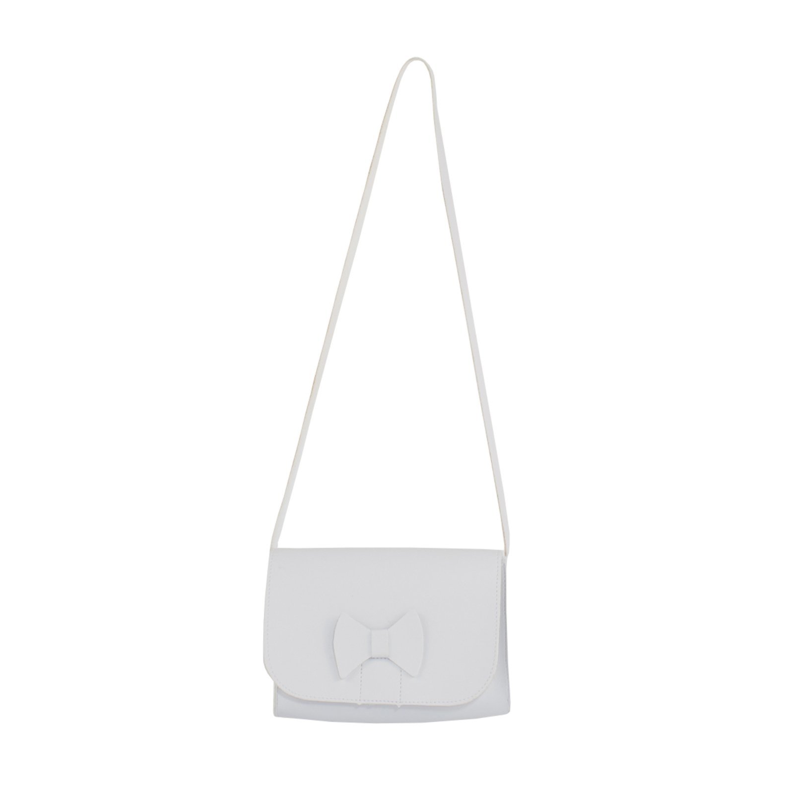 Vista 3 Infantil - Bolsa Menina Moda Feminina Bolsinha Barata Branca Angipé branco Angipé branco