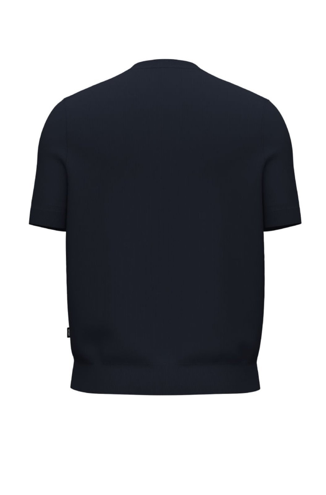 Vista 3 Moletom De Ajuste Regular Com Mangas Curtas E Logo Boss azul Boss azul