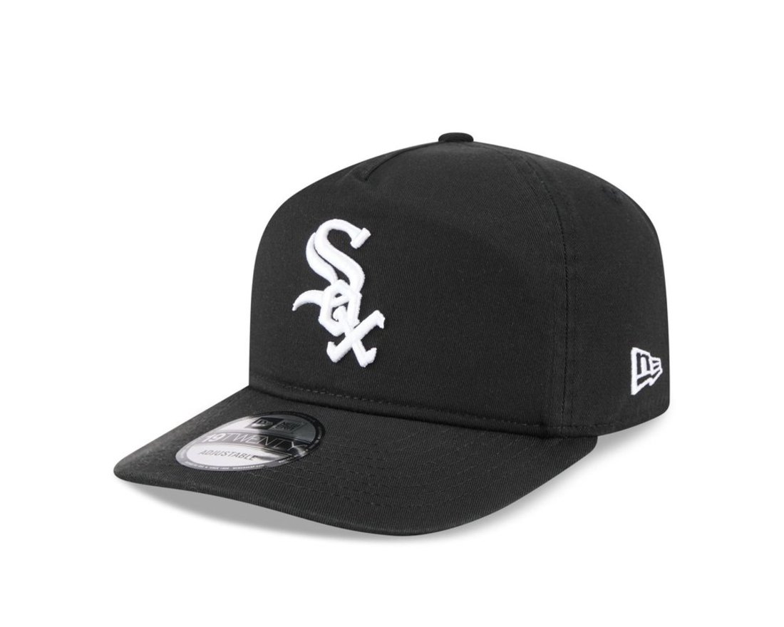 Bone New Era 19TWENTY Chicago White Sox MLB Preto