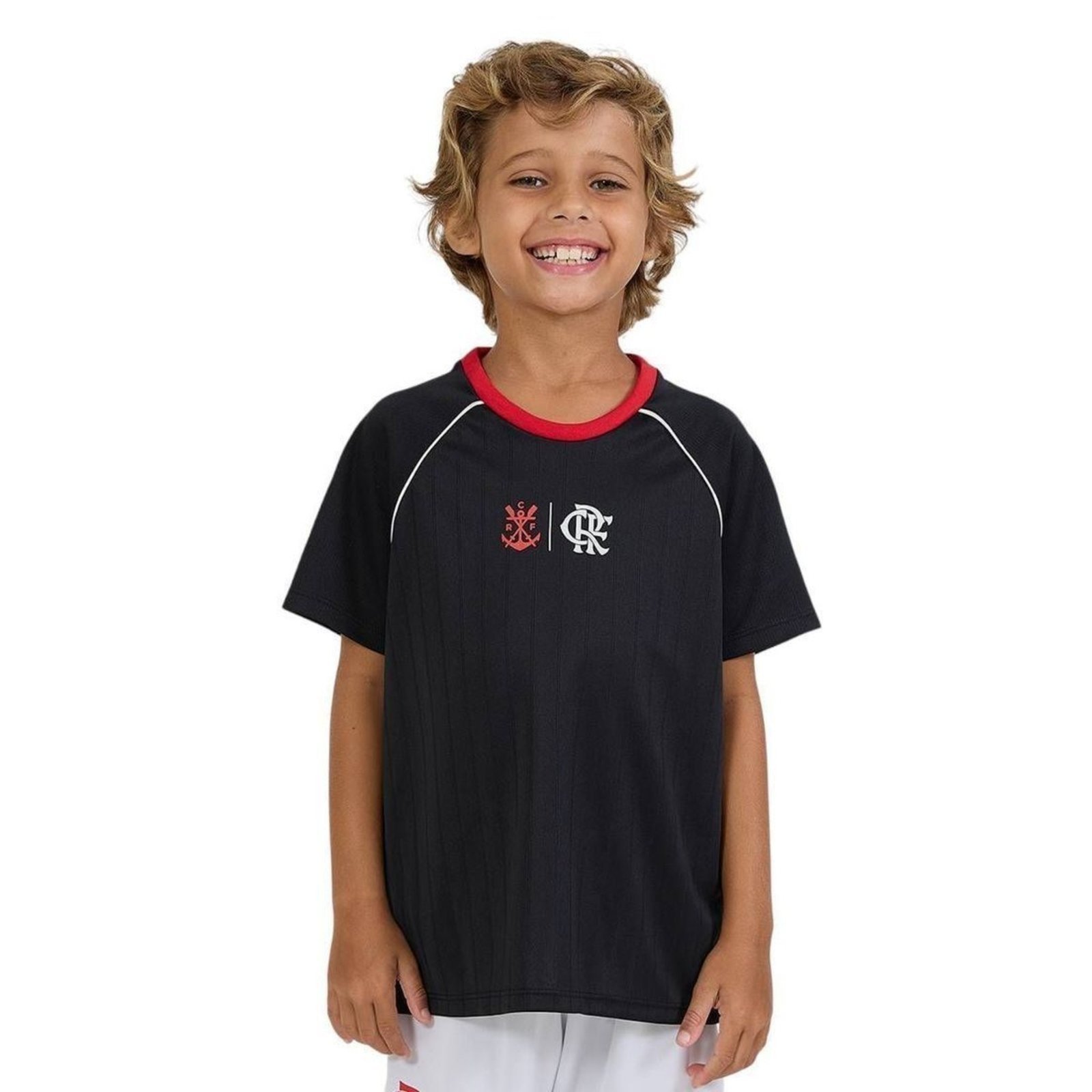 Infantil - Camisa Braziline Flamengo Disparar - Preto - braziline