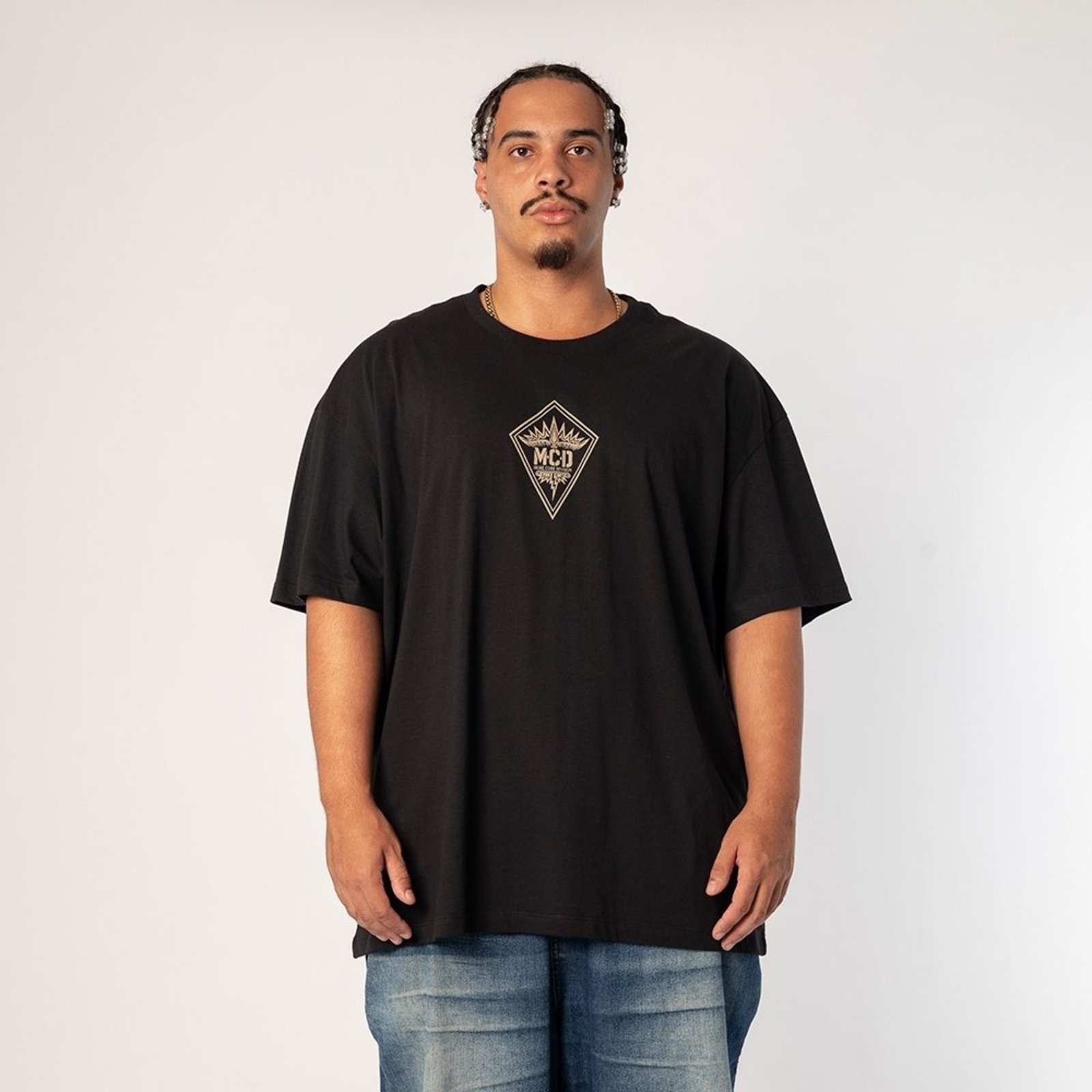 T-Shirt Oversized Linha Do Tempo