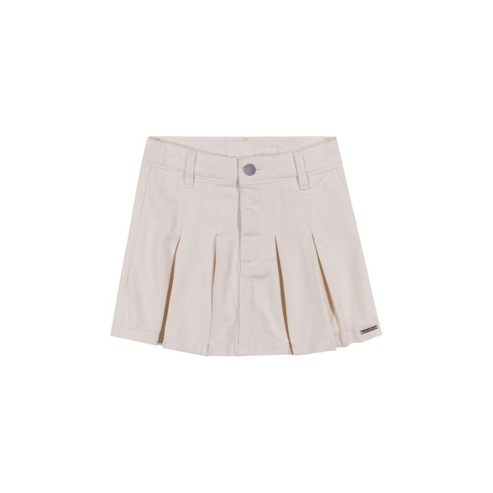Infantil - Saia Plissada Sarja Colorittá Off White 10 Off-white