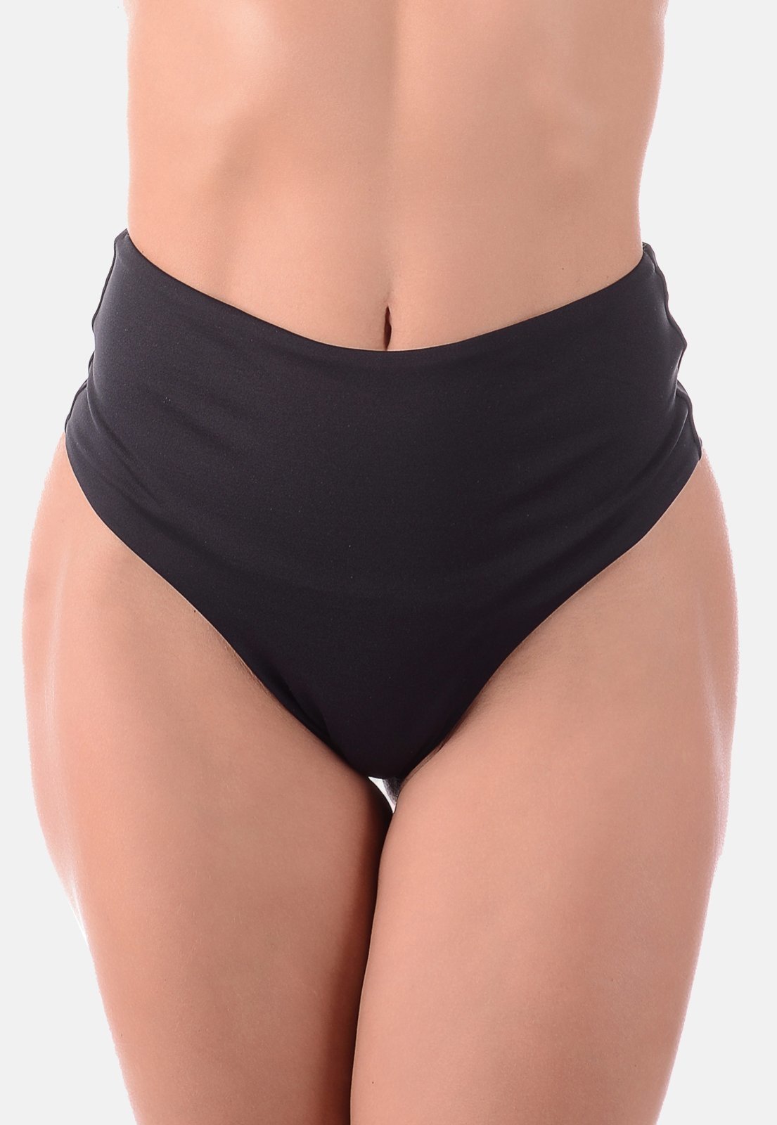 Calcinha Summer Soul Fio Duplo Cintura Alta Preto