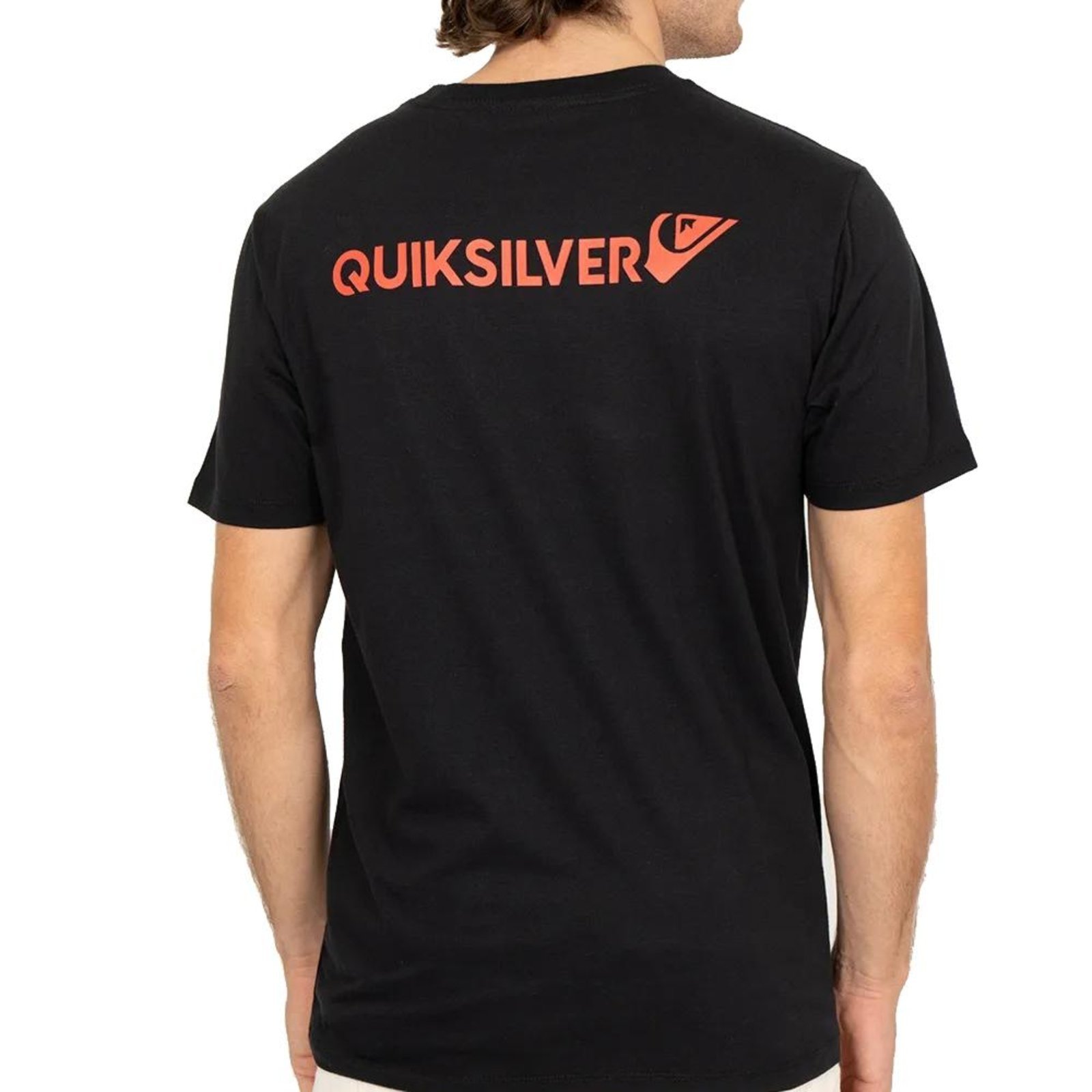 Camiseta Quiksilver Emb Square WT26 Masculina Preto