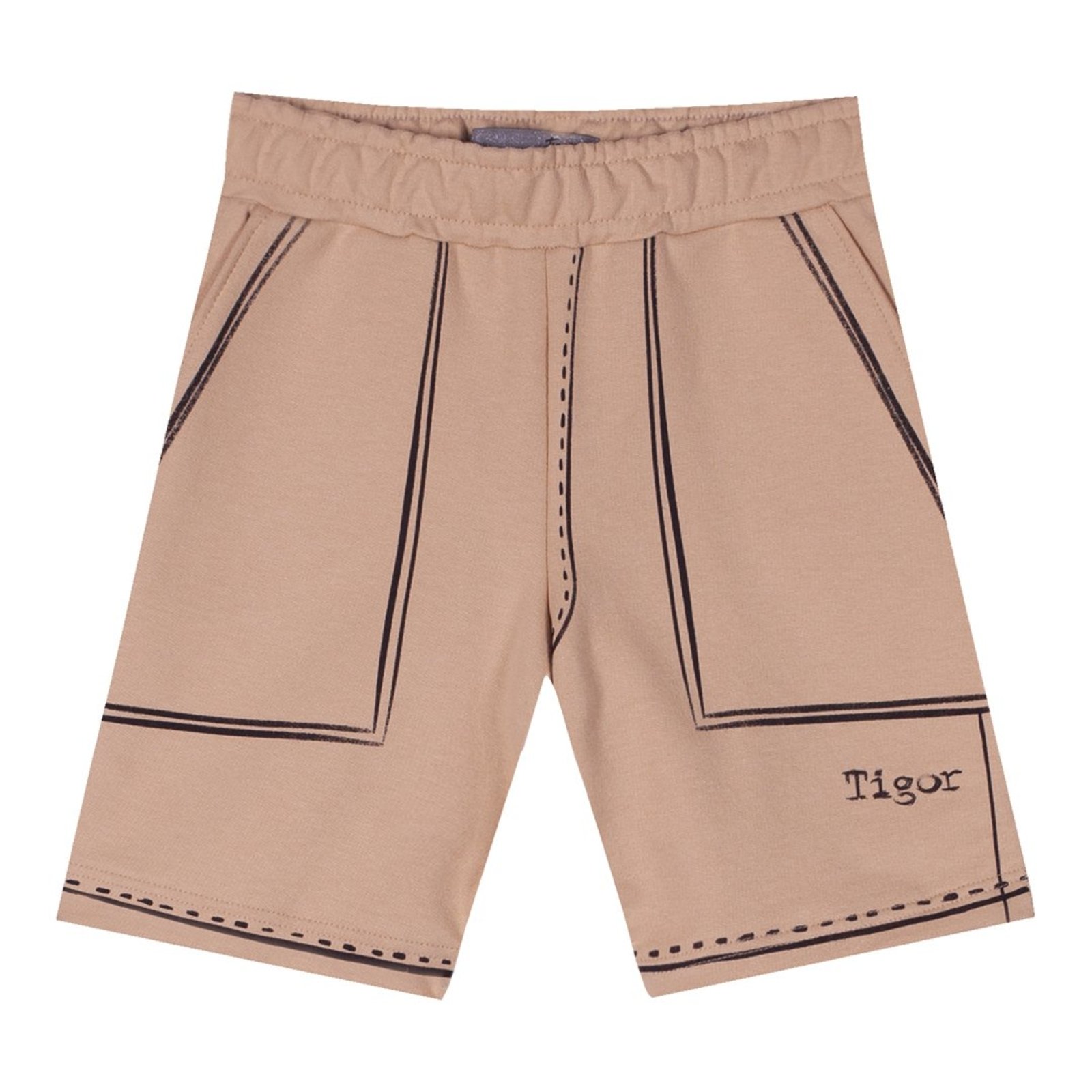 Infantil - Bermuda Moletom Masculina Tigor T. Tigor