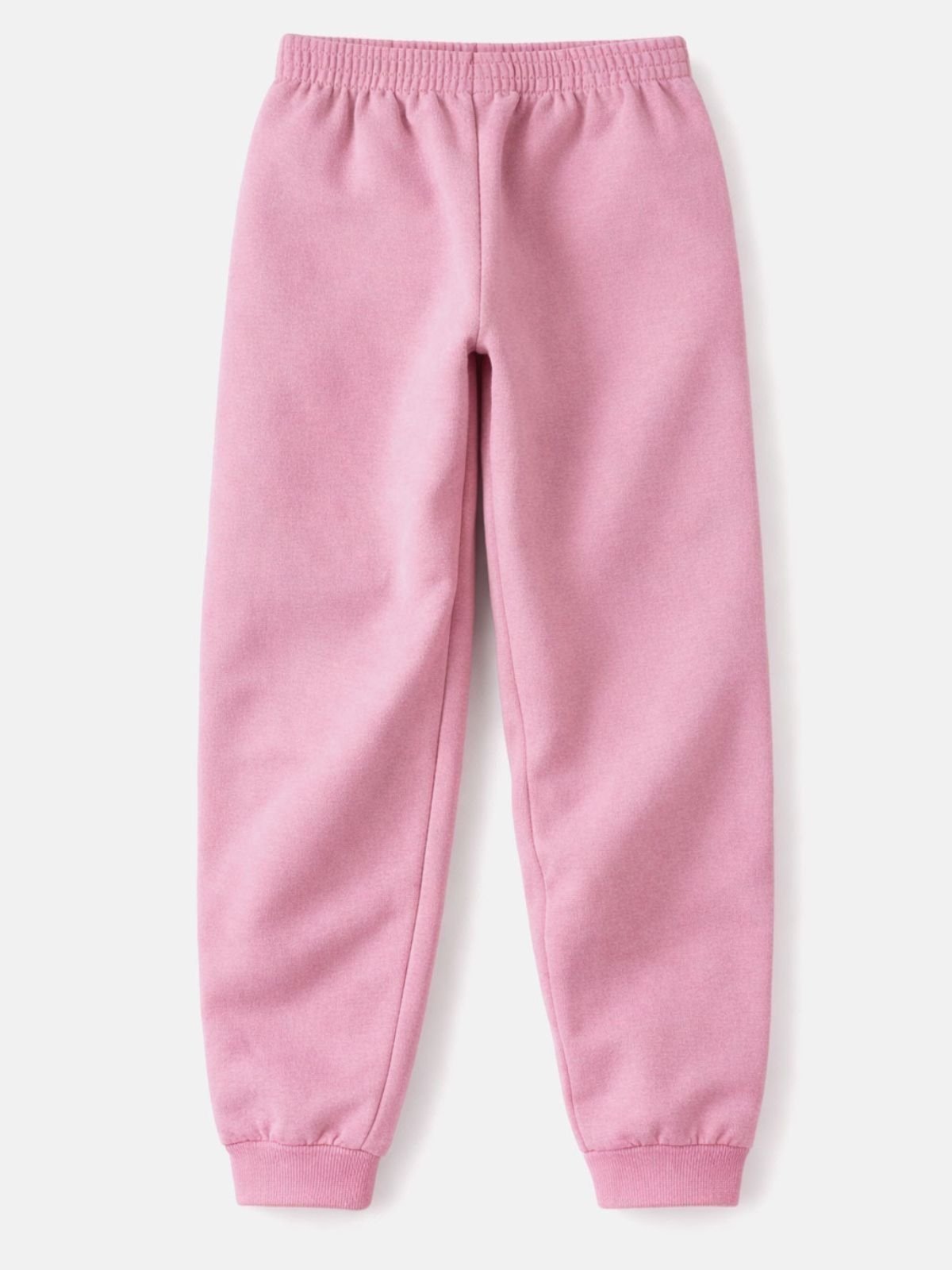 Infantil - Calça Moletom Peluciada Básica - Rosa
