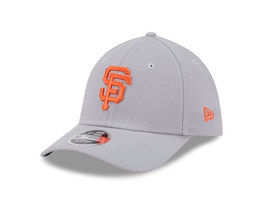 Bone New Era 39THIRTY M-Crown San Francisco Giants MLB Cinza