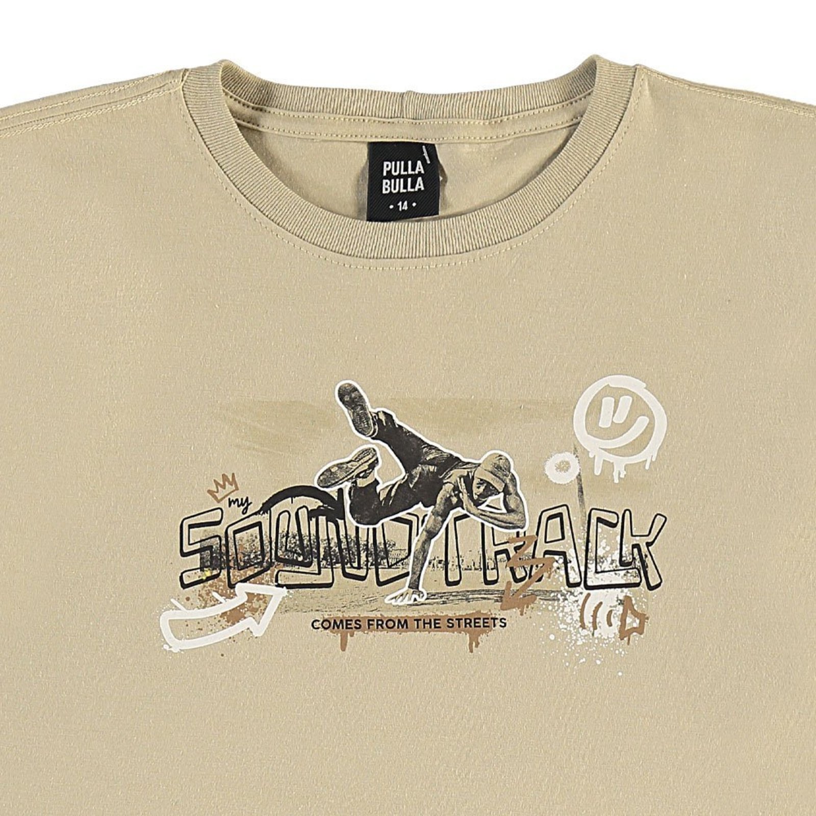 Infantil - Camiseta Verde Juvenil Pulla Bulla Menino - 53955-1345