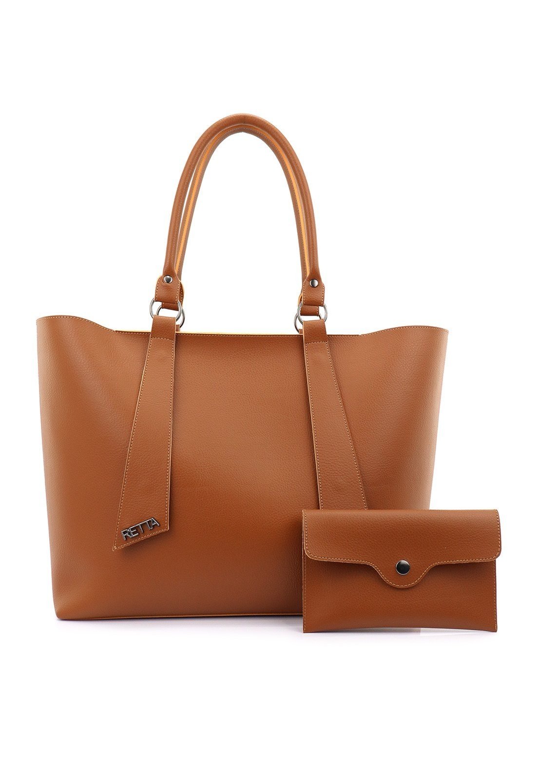Bolsa Feminina Retta com Carteira Espaçosa Moderna e Versátil