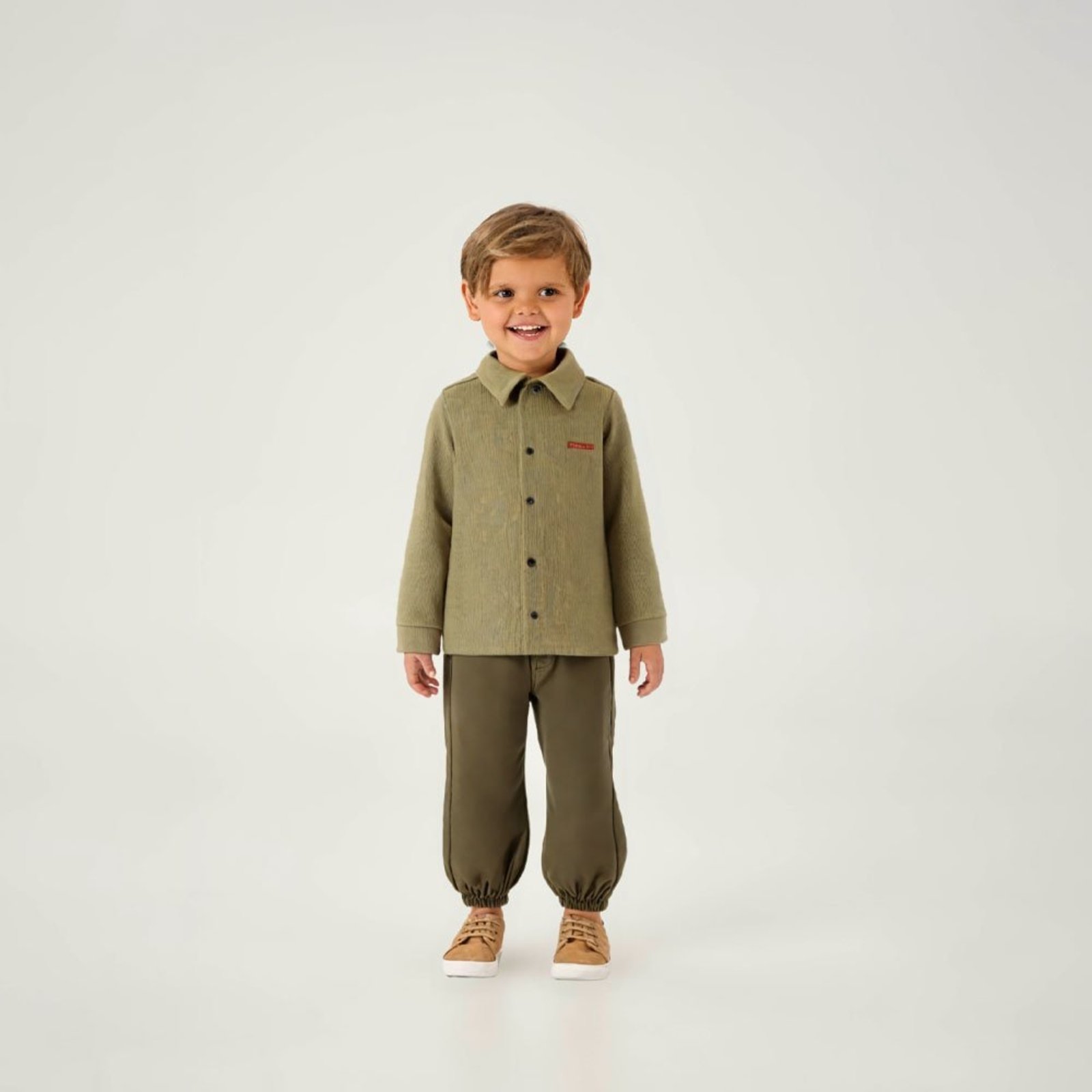 Infantil - Conjunto Verde Primeiros Passos Pulla Bulla Menino - 55288-1276