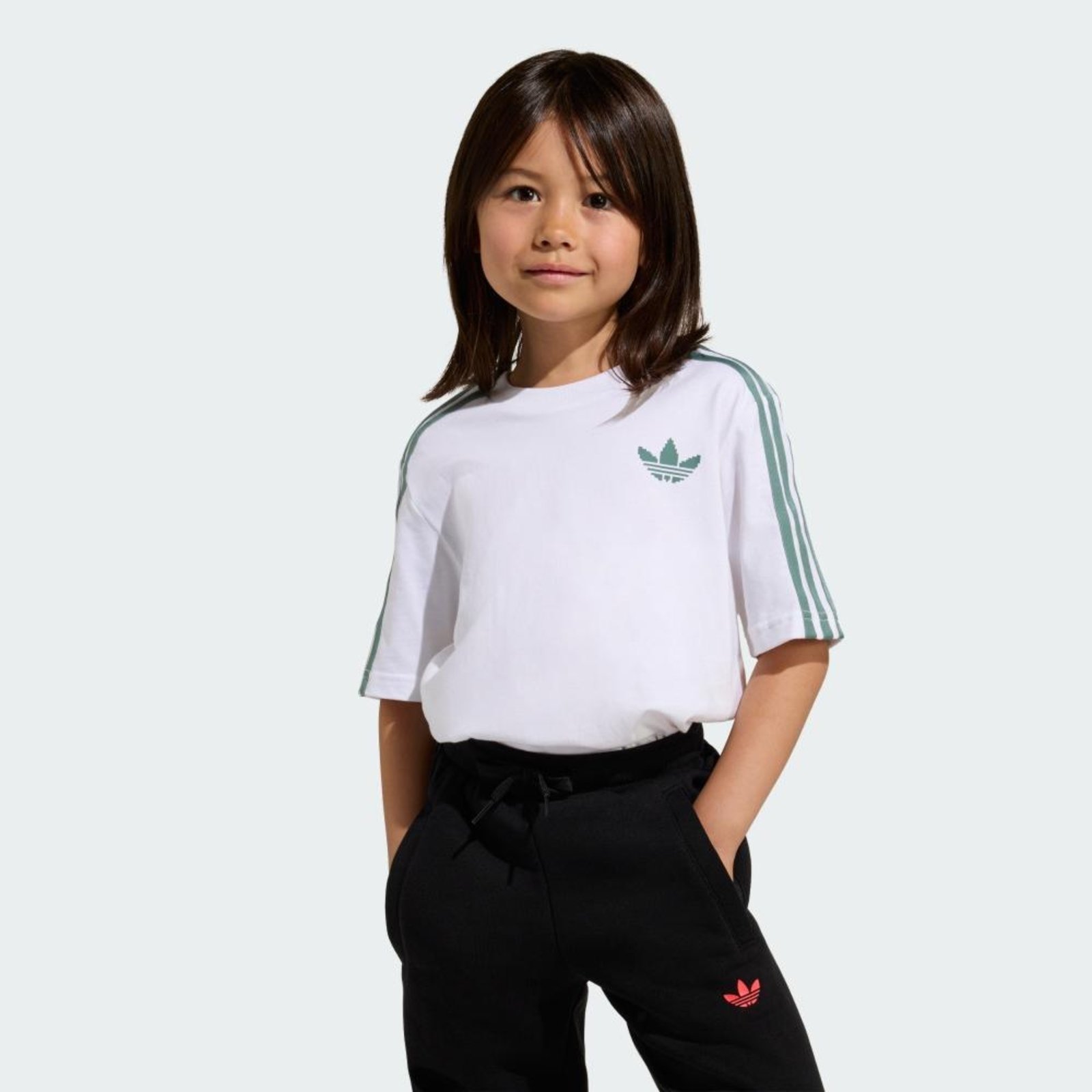 Vista 3 Infantil - LO TEE adidas Originals branco adidas Originals branco