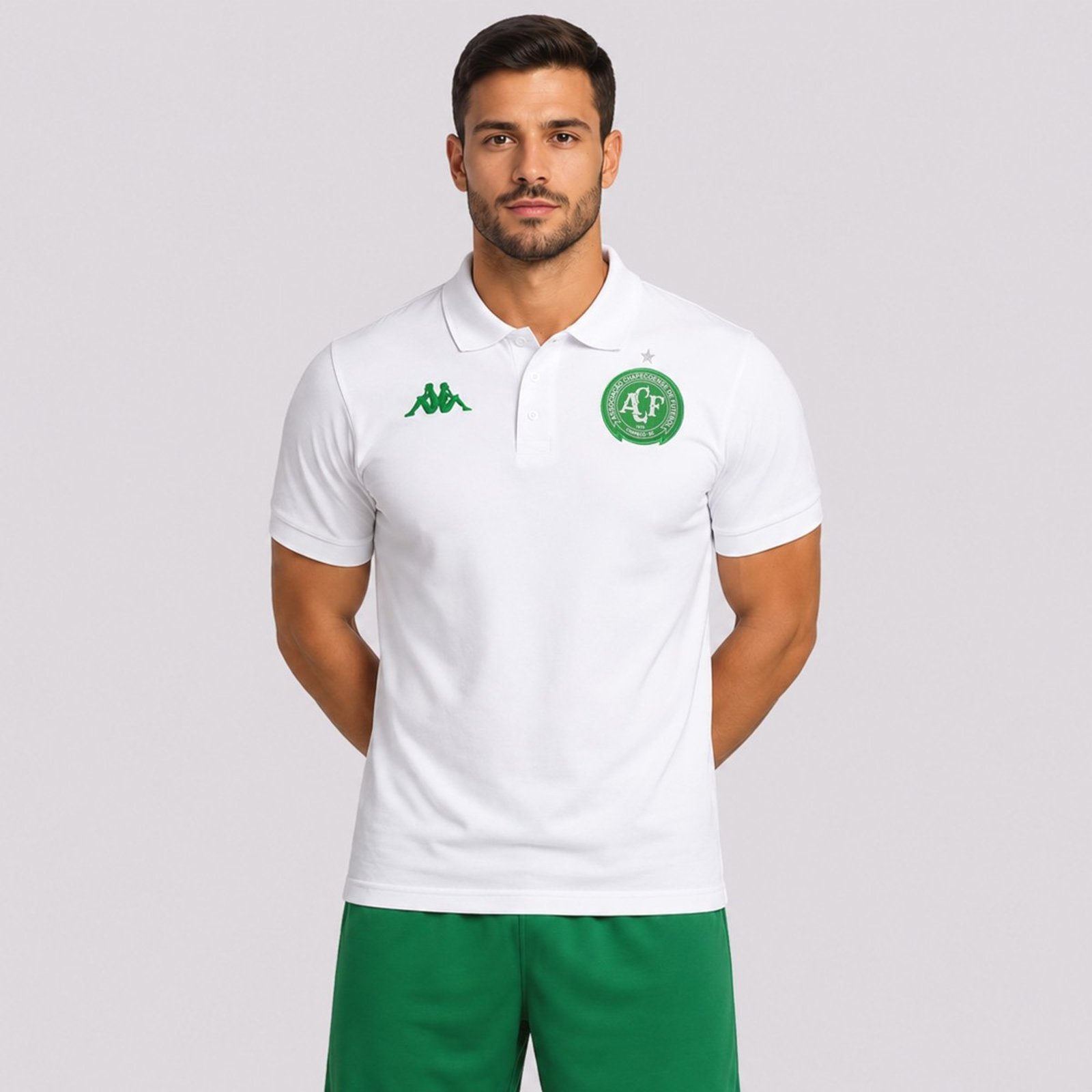 Polo Kappa Chapecoense 2026 Branca