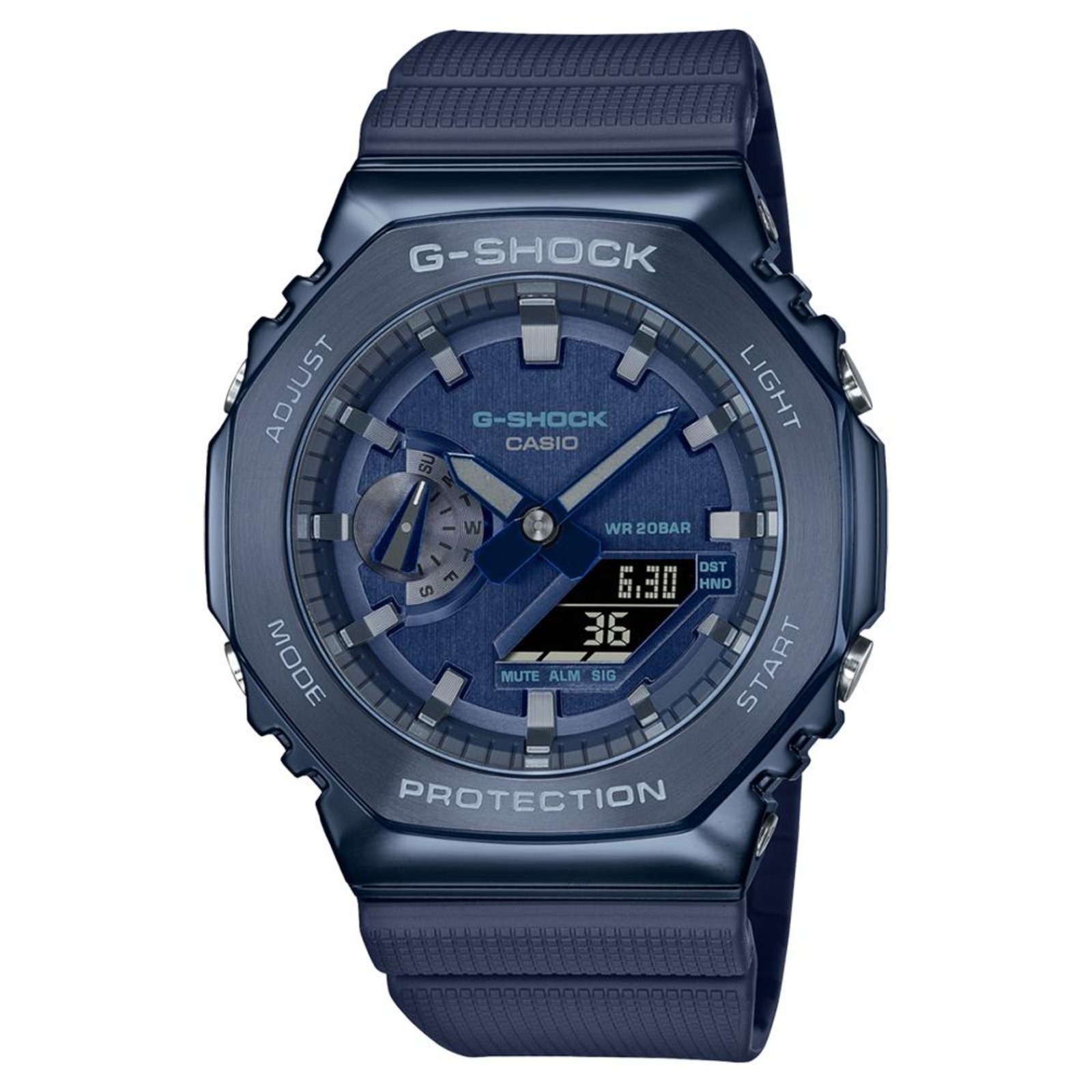 Vista 2 Relógio G-Shock GM-2100N-2ADR azul marinho G-SHOCK azul marinho