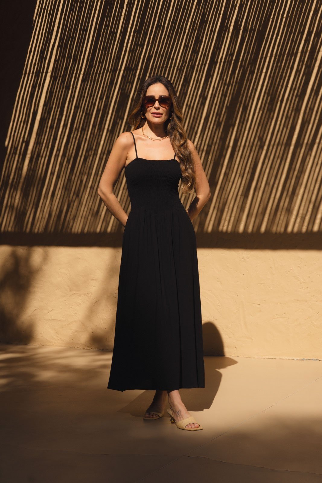 Vestido Cecília Midi - Preto