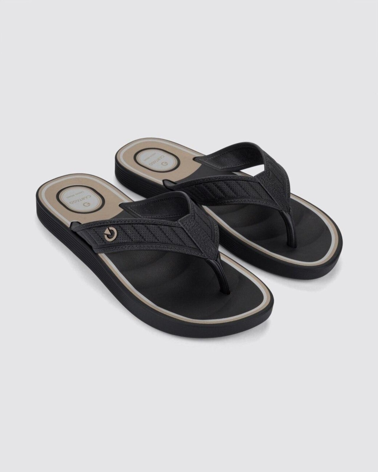 Chinelo Cartago Durban Bege