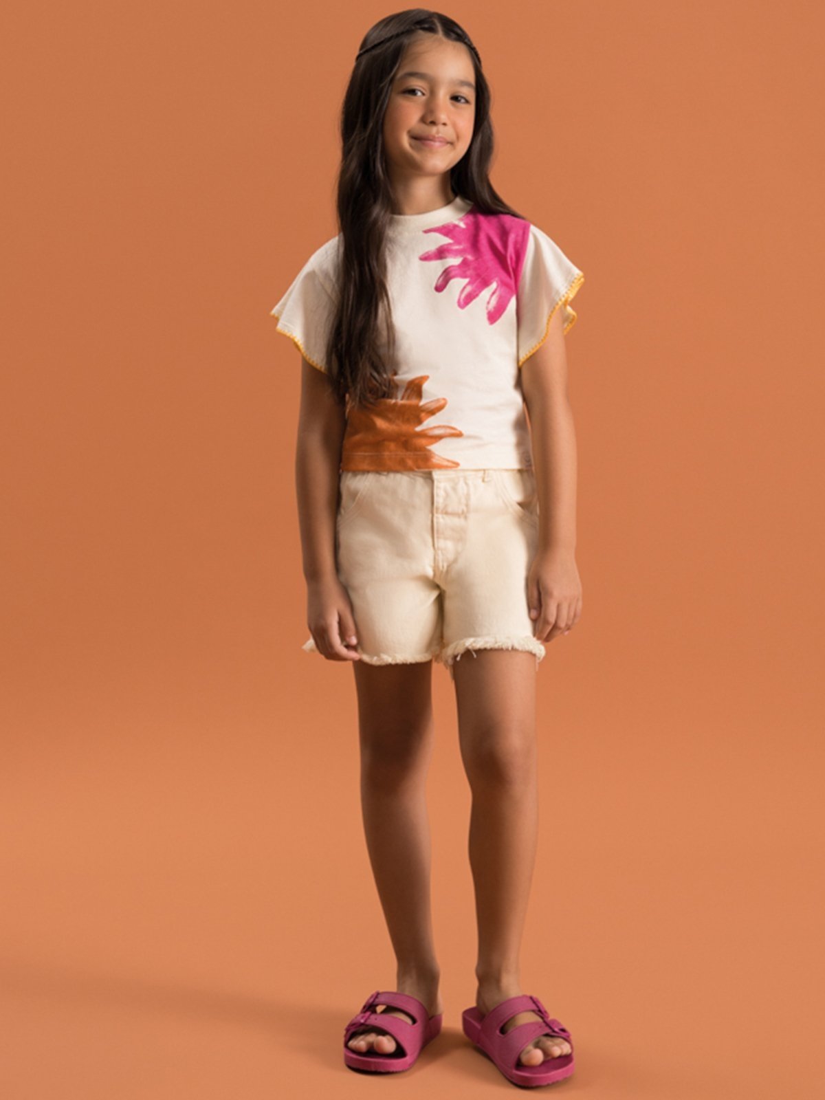 Infantil – Blusa Bugbee em Algodão com Estampa