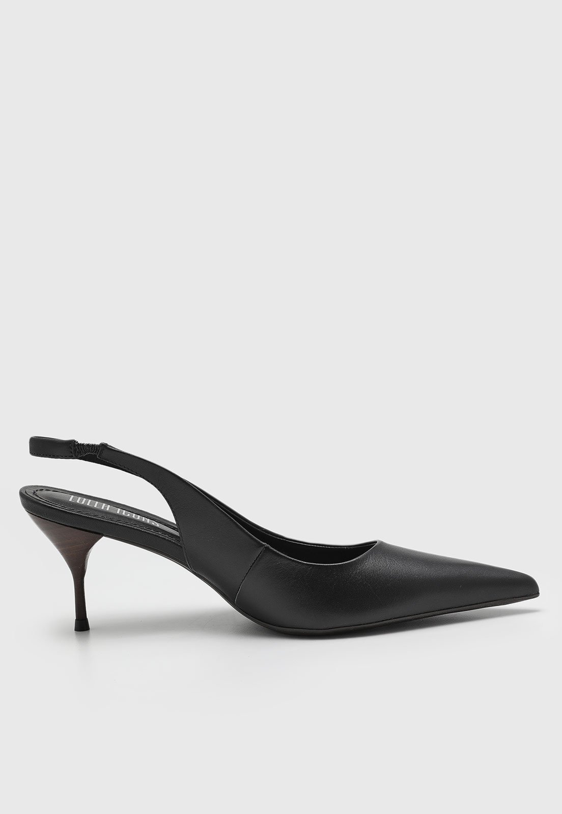 Vista 3 Scarpin Slingback Santa Lolla Liso caramelo Santa Lolla caramelo