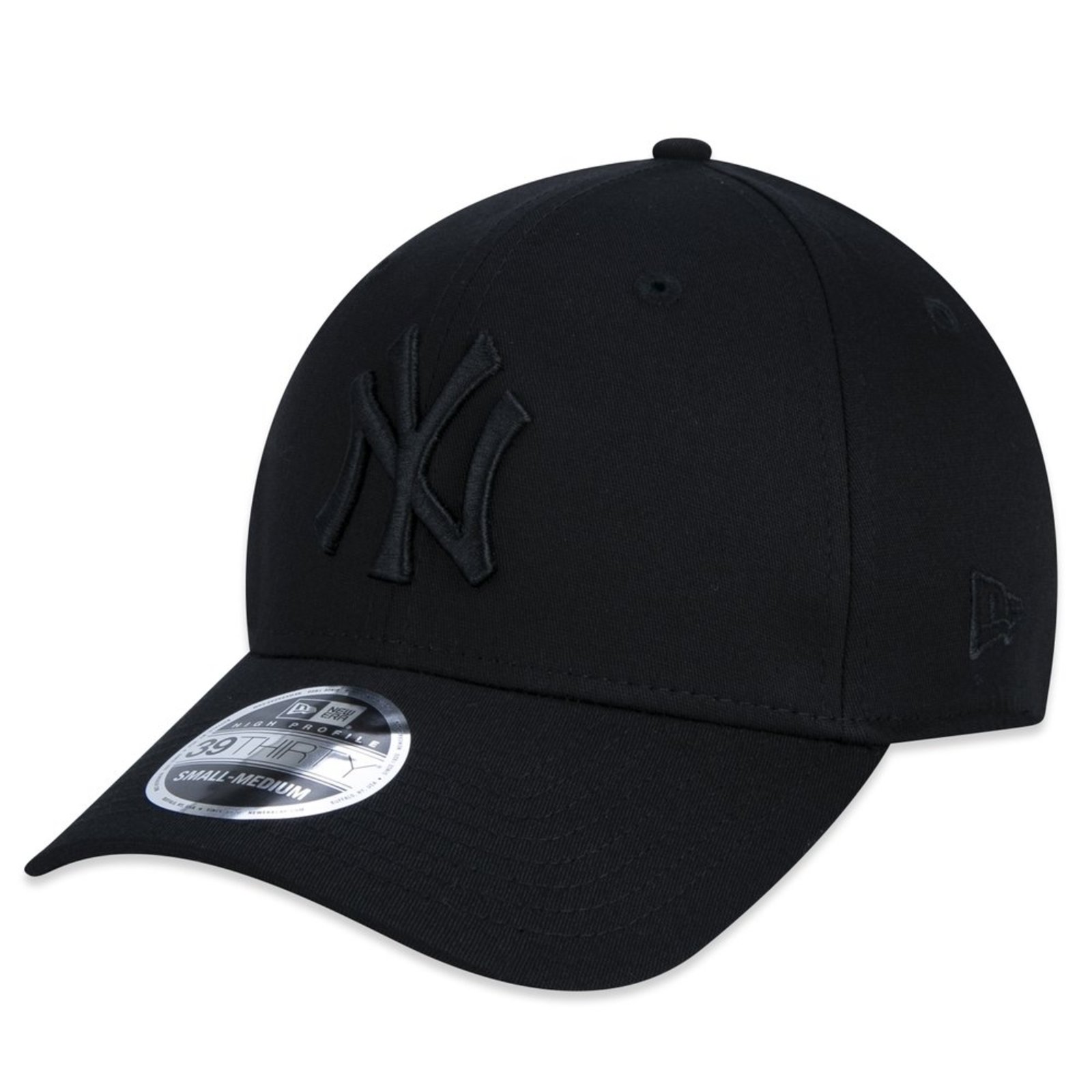 Boné New Era 39thirty New York Yankees Preto
