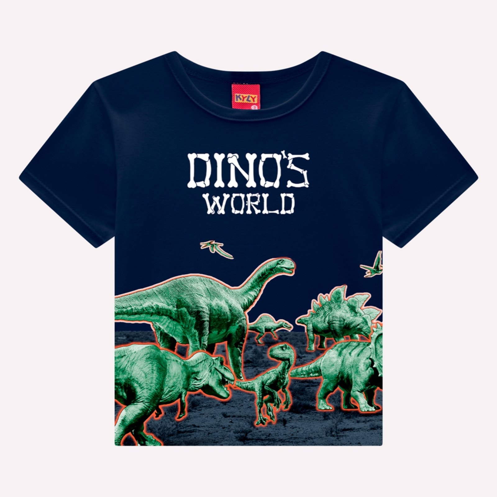 Infantil – Camiseta Menino Dinossauro Kyly
