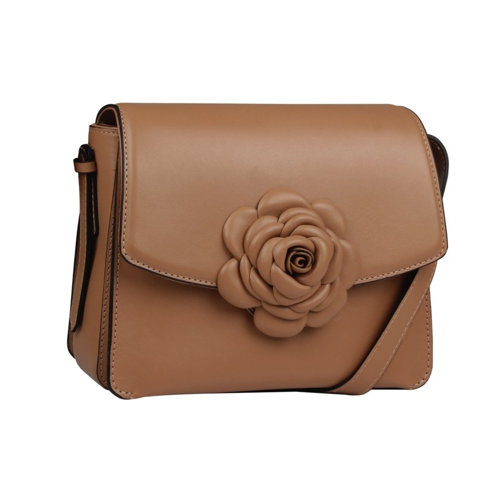 Bolsa Média Linea Bella 6069 Marrom Claro