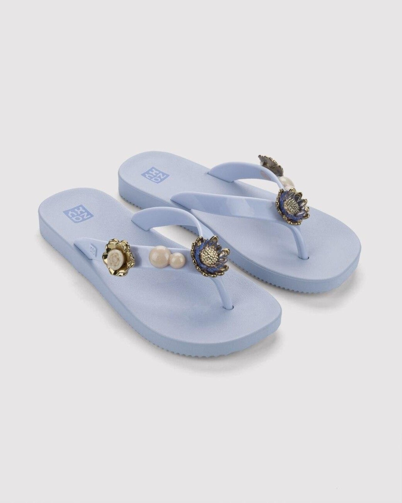 Chinelo Dedo Feminino Zaxy Flip Roxo