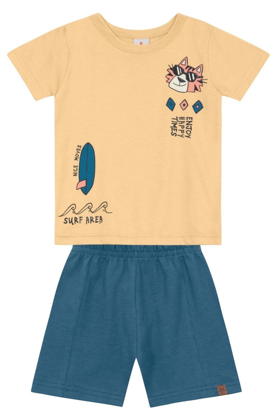 Infantil - Conjunto menino em moletinho Brandili