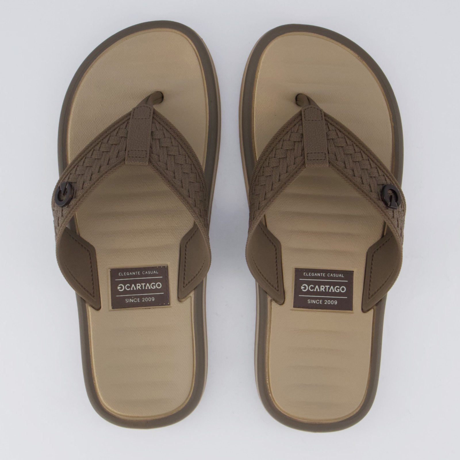 Chinelo Cartago Coimbra II Bege