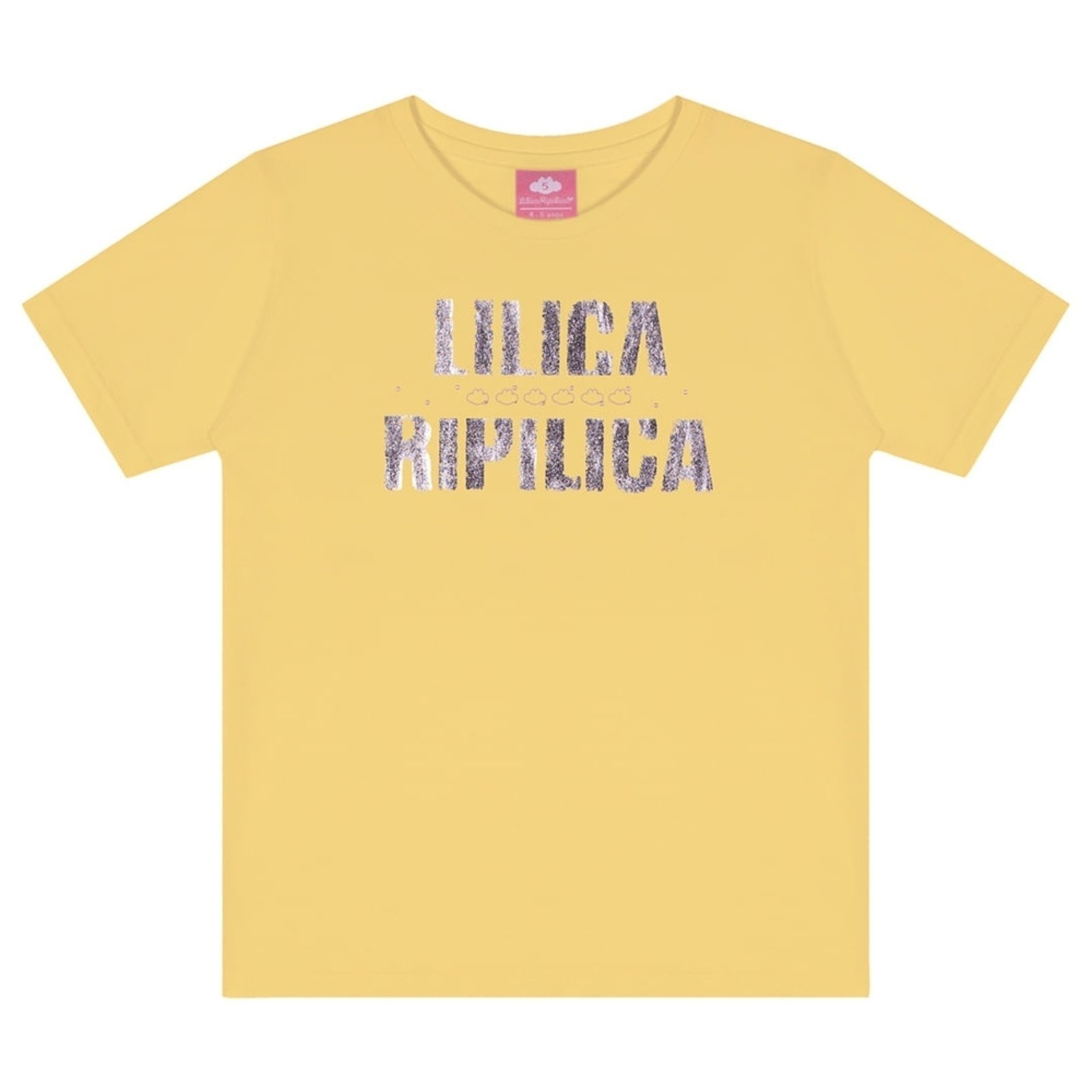 Infantil - Blusa Manga Curta Feminina Lilica Ripilica