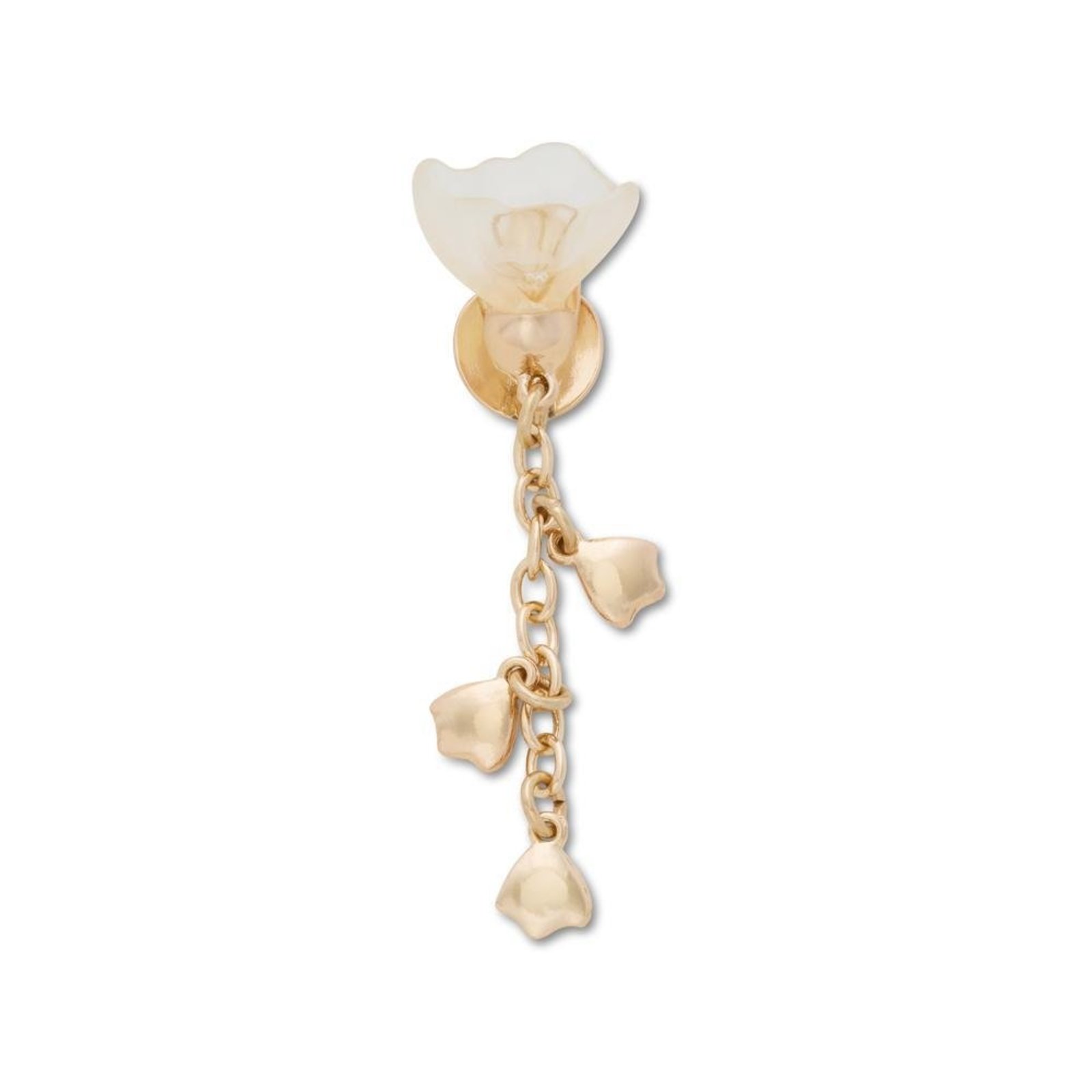 Infantil - Jibbitz™ Pingente de Flor Branca Único Branco