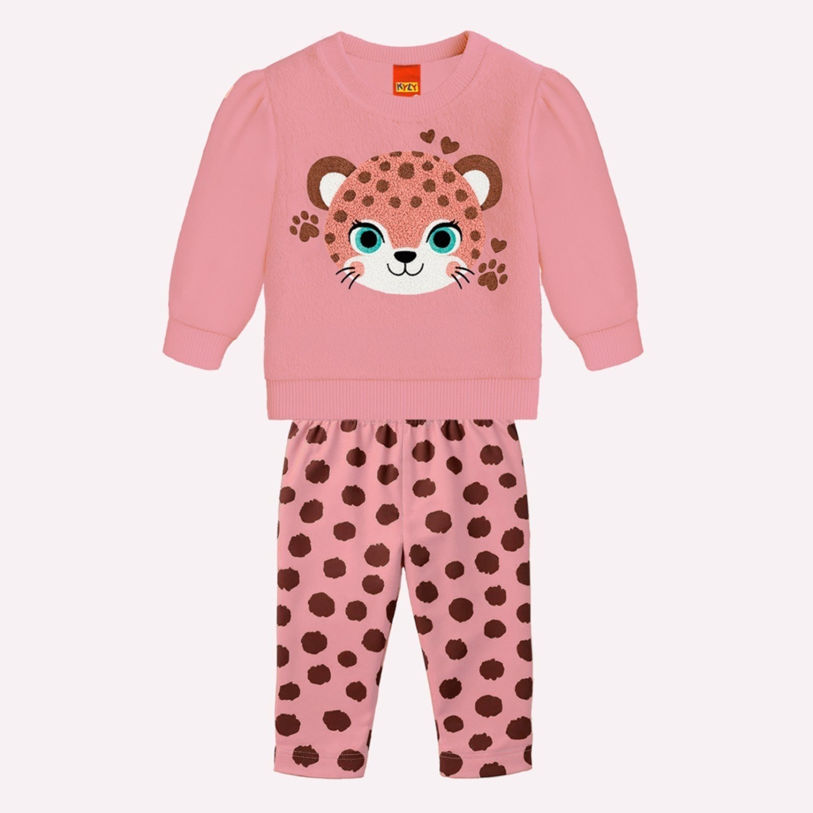 Infantil - Conjunto Menina Bordado Kyly