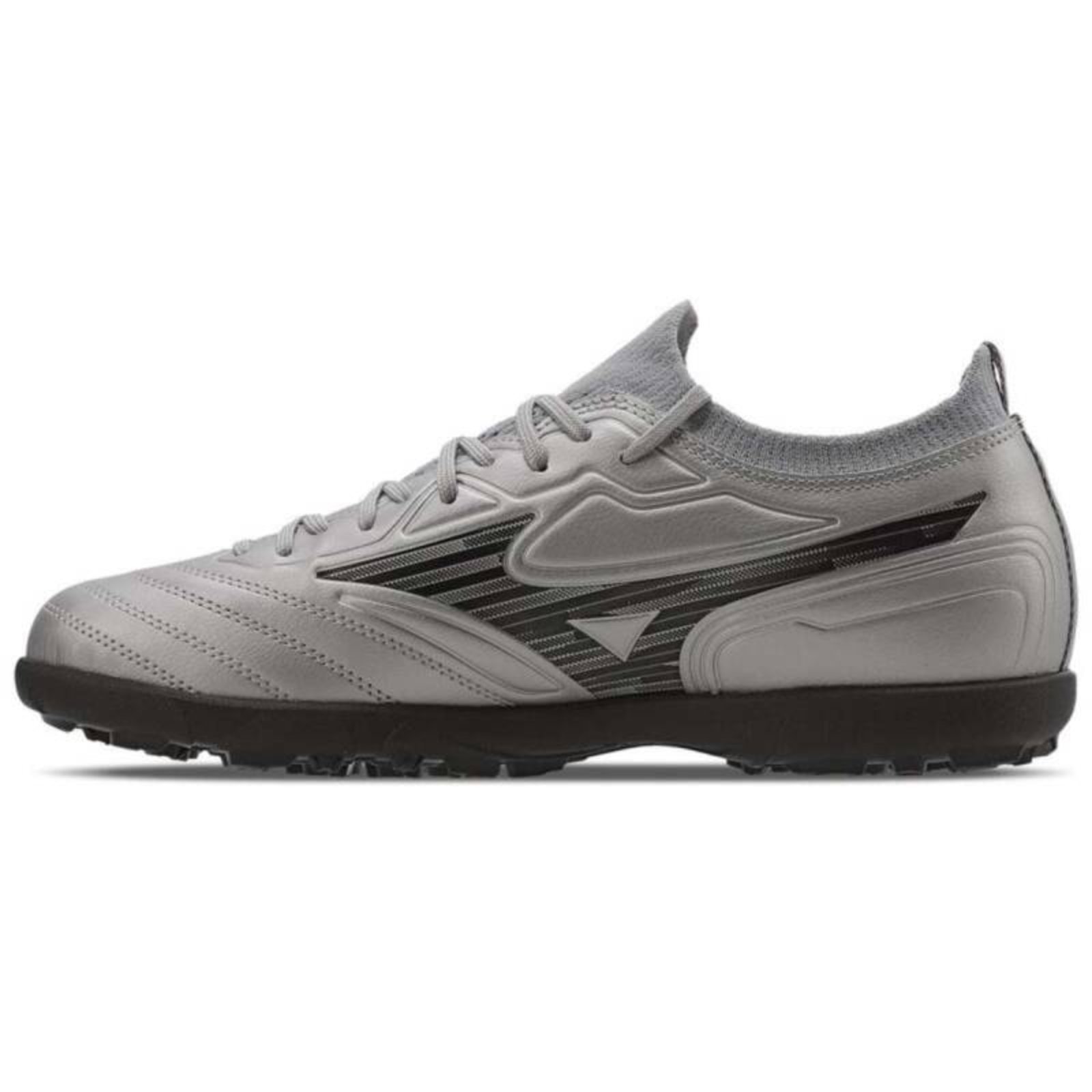 Vista 3 Chuteira Mizuno Society Regemt As - Masculina prata Mizuno prata