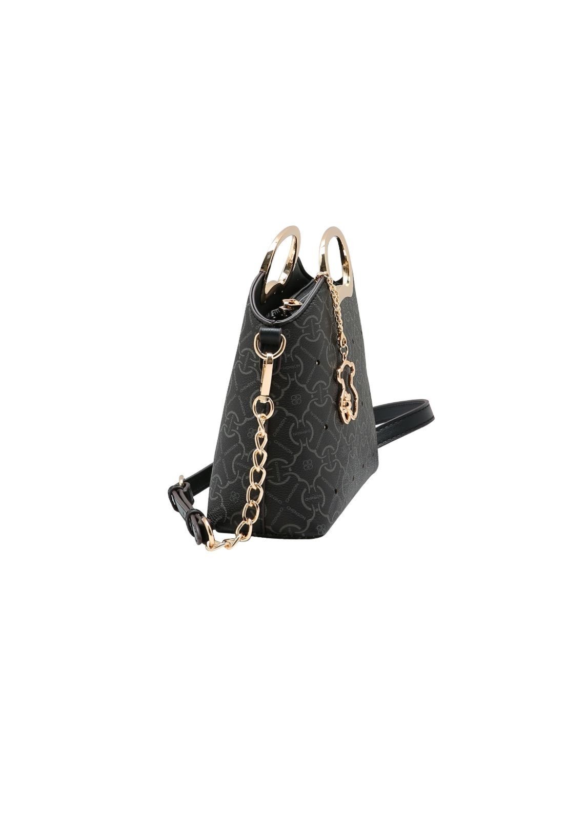 Vista 3 Bolsa Feminina Chenson Classic Cristal Casual e Social Original 3485364 Natural castanho natural Chenson castanho natural