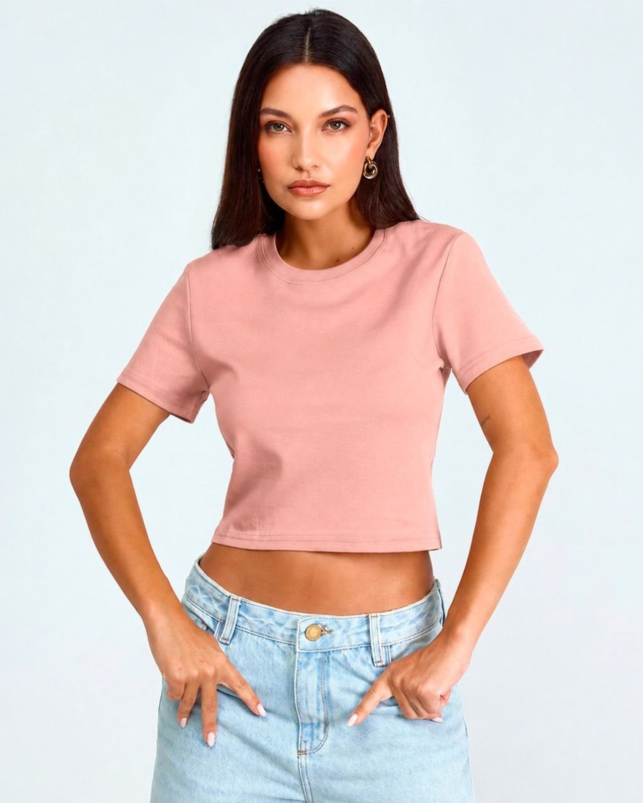 Blusa Cropped Feminina Premium 90273 Consciência — foto 6
