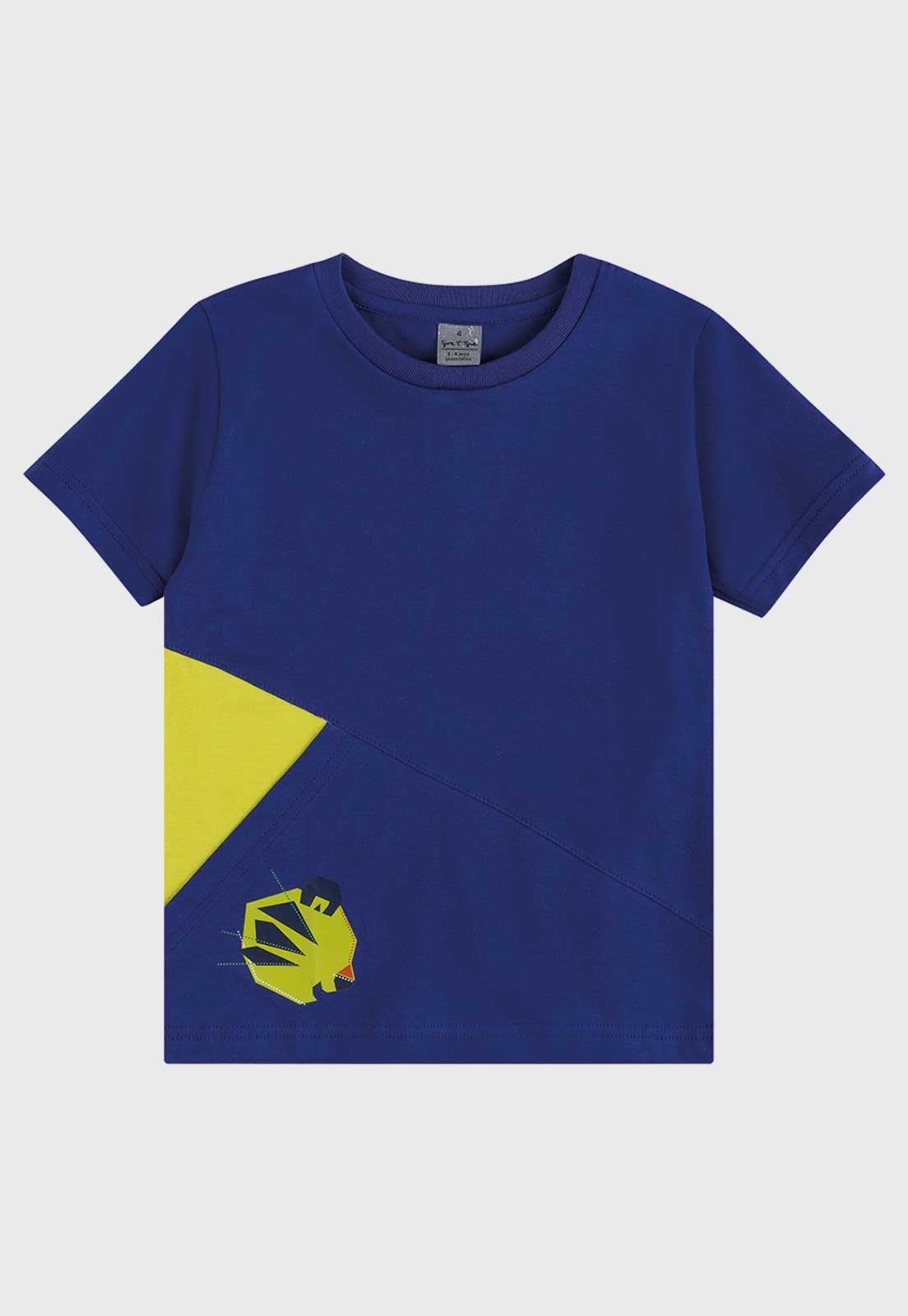 Camiseta Tigor T Tigre Estampa Azul