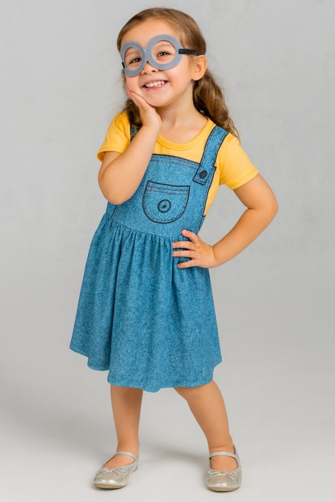 Infantil - Vestido Bem Vestir Feminino Personagem e