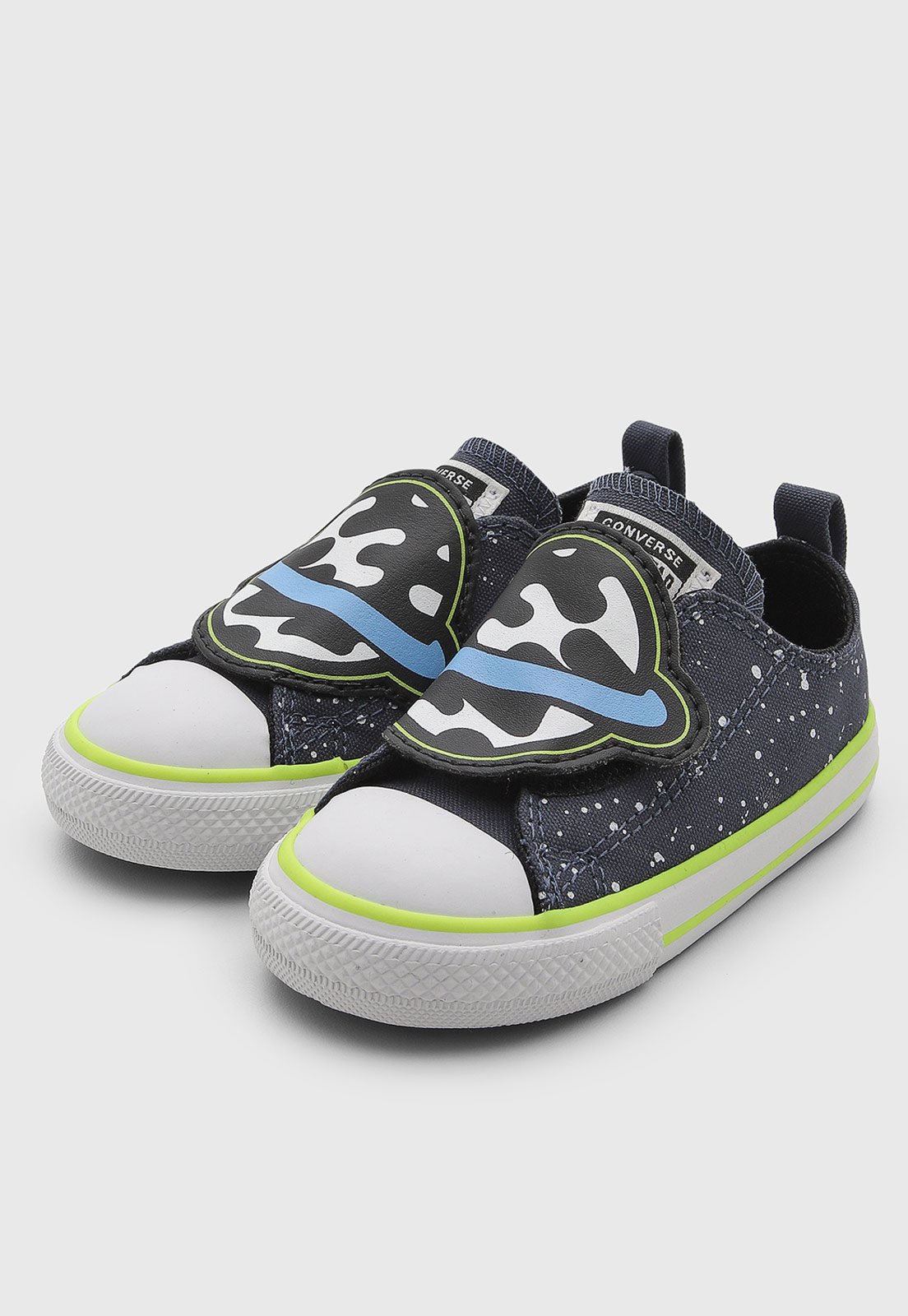 Infantil - Tênis Converse Chuck Taylor All Star Easy Strap Planets Azul Marinho