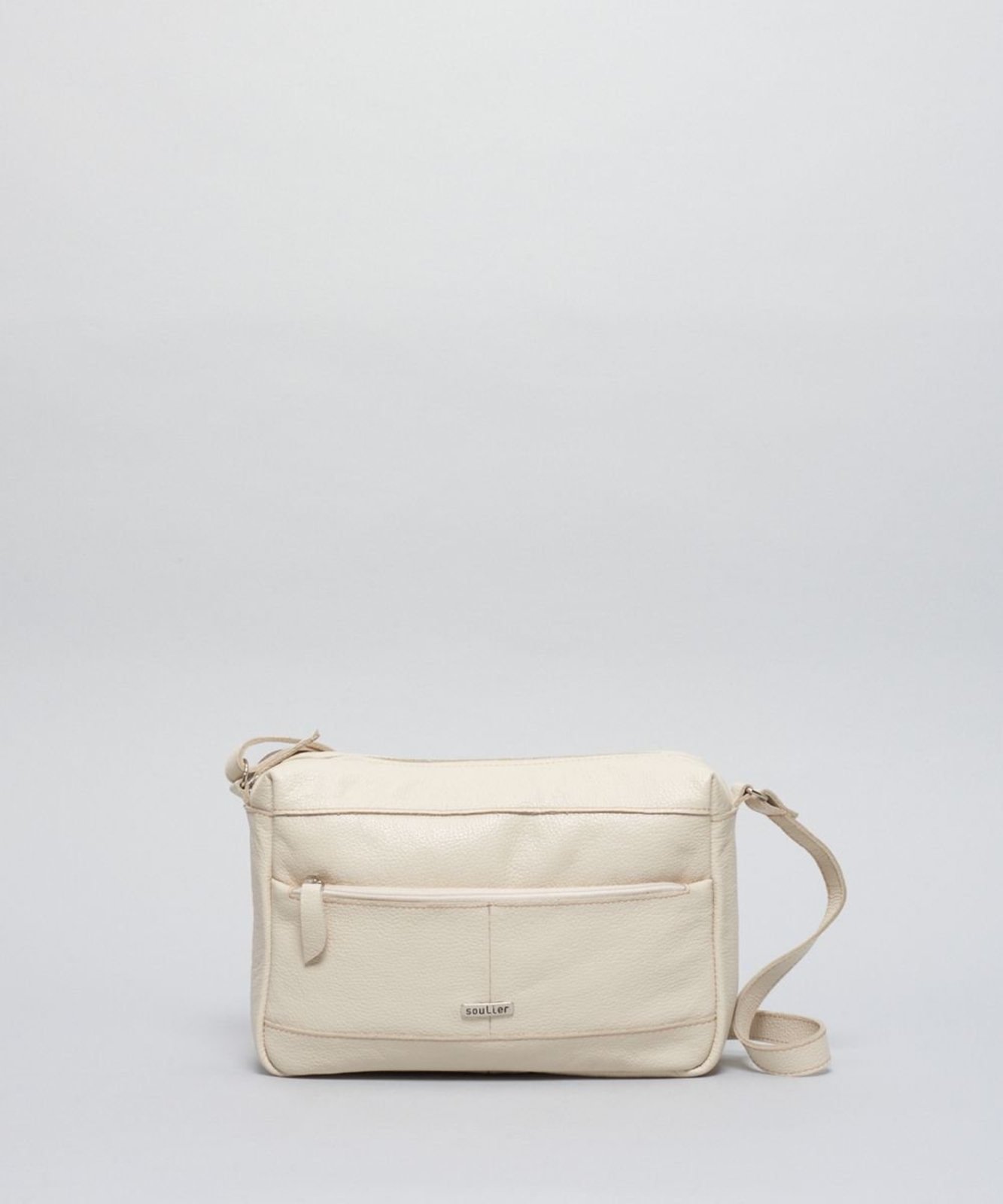 Bolsa m Couro Gisele - Offwhite u - offwhite