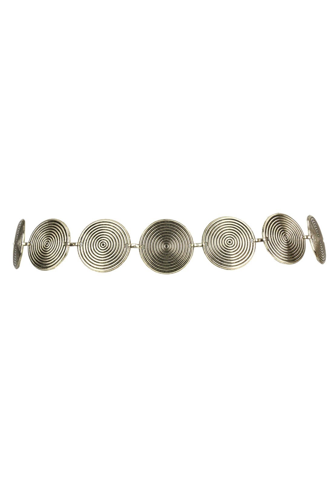 Cinto Crisfael Corrente Espiral Ouro Velho – Elisianne