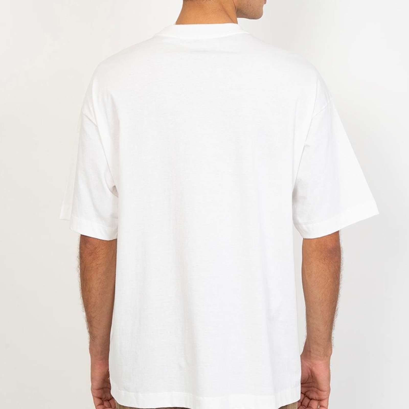 Camiseta Quiksilver Snow Quik Over SM27 Masculina Snow White