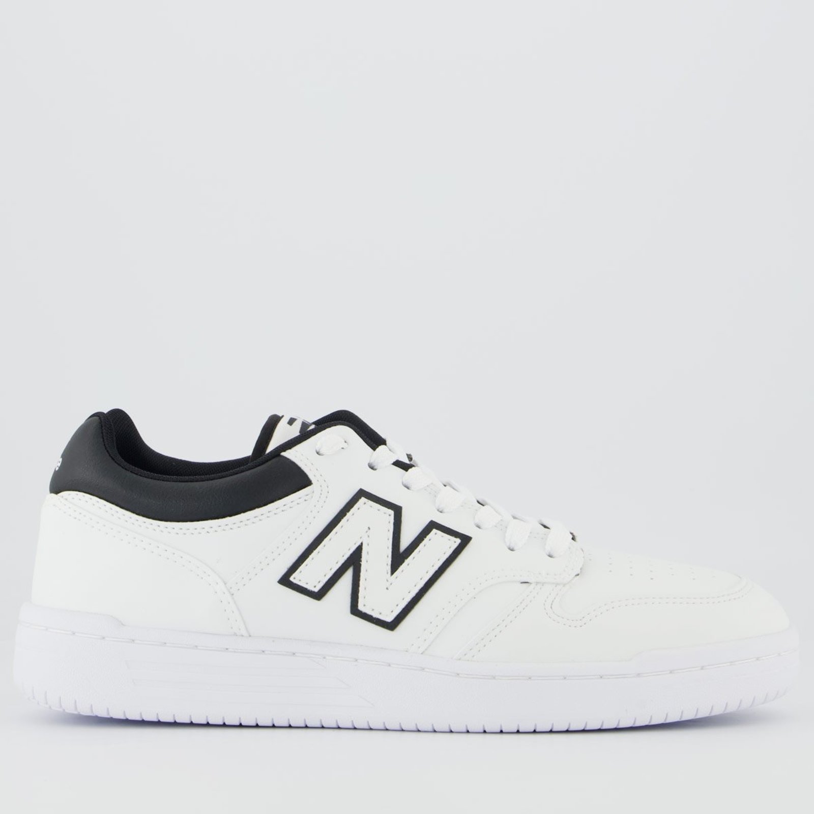 Tênis New Balance 480 L Branco e Preto