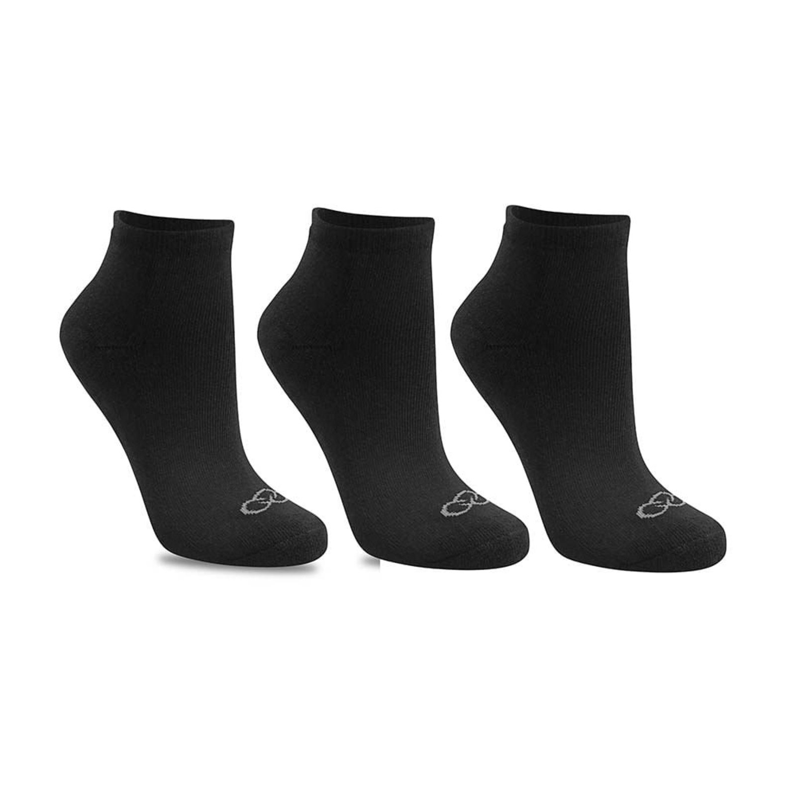 Kit Meia Masculina Adulta Curta Olympikus Preta 3 Pares