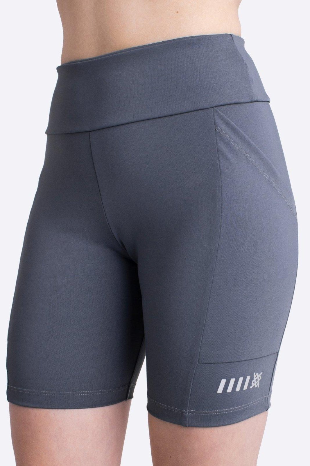 Bermuda HUPI Feminina Trainer Lift Cinza Cinza