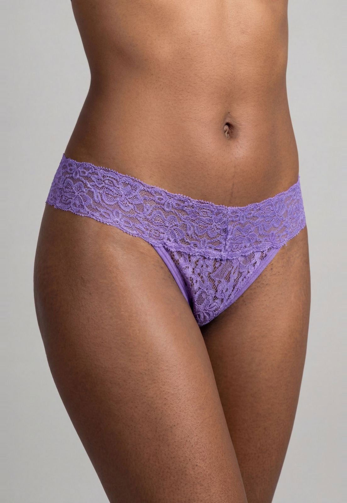 Vista 2 Calcinha Biquíni Feminina Hope Renda Roxa roxo Hope roxo