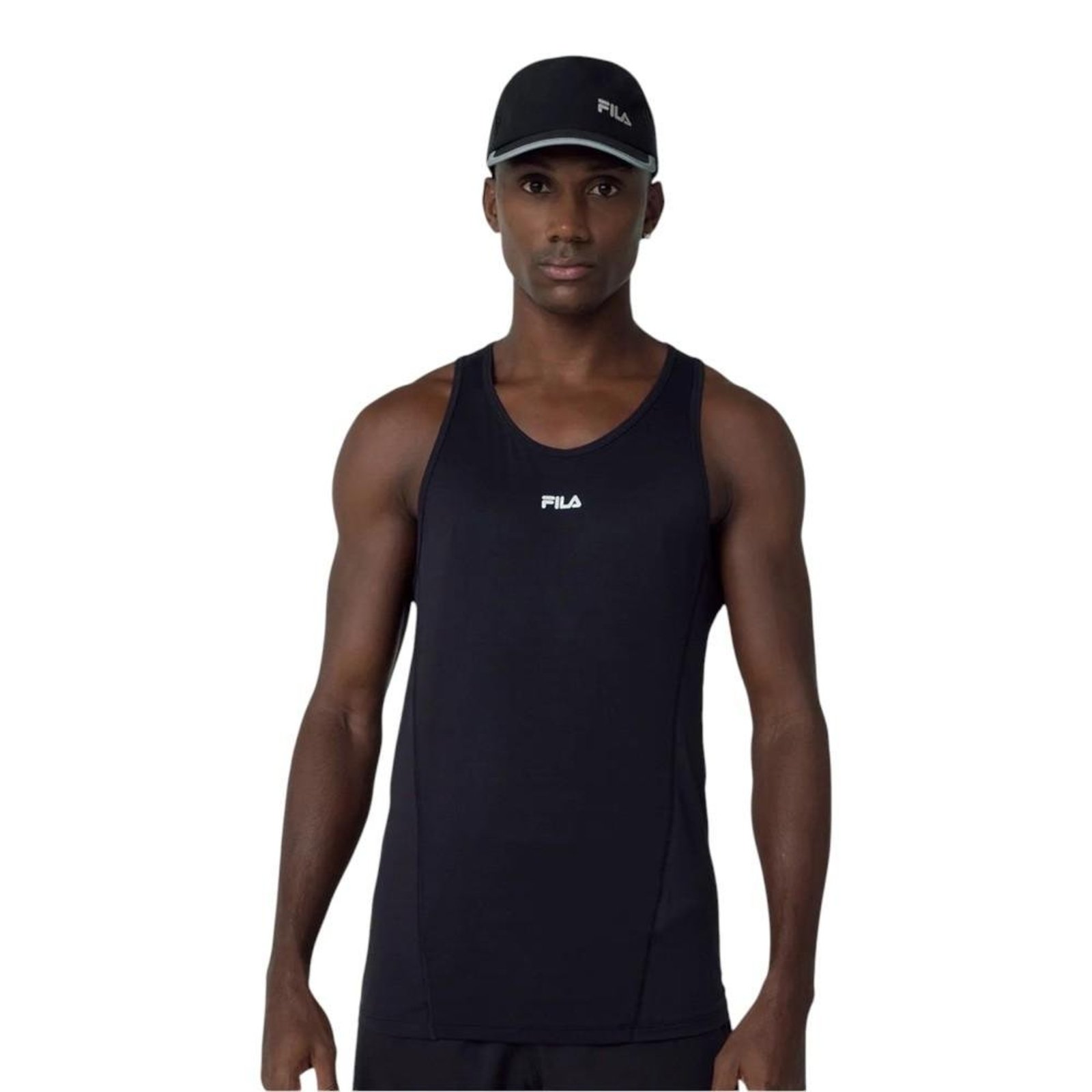 Regata Fila Bio III Preto Masculino Preto